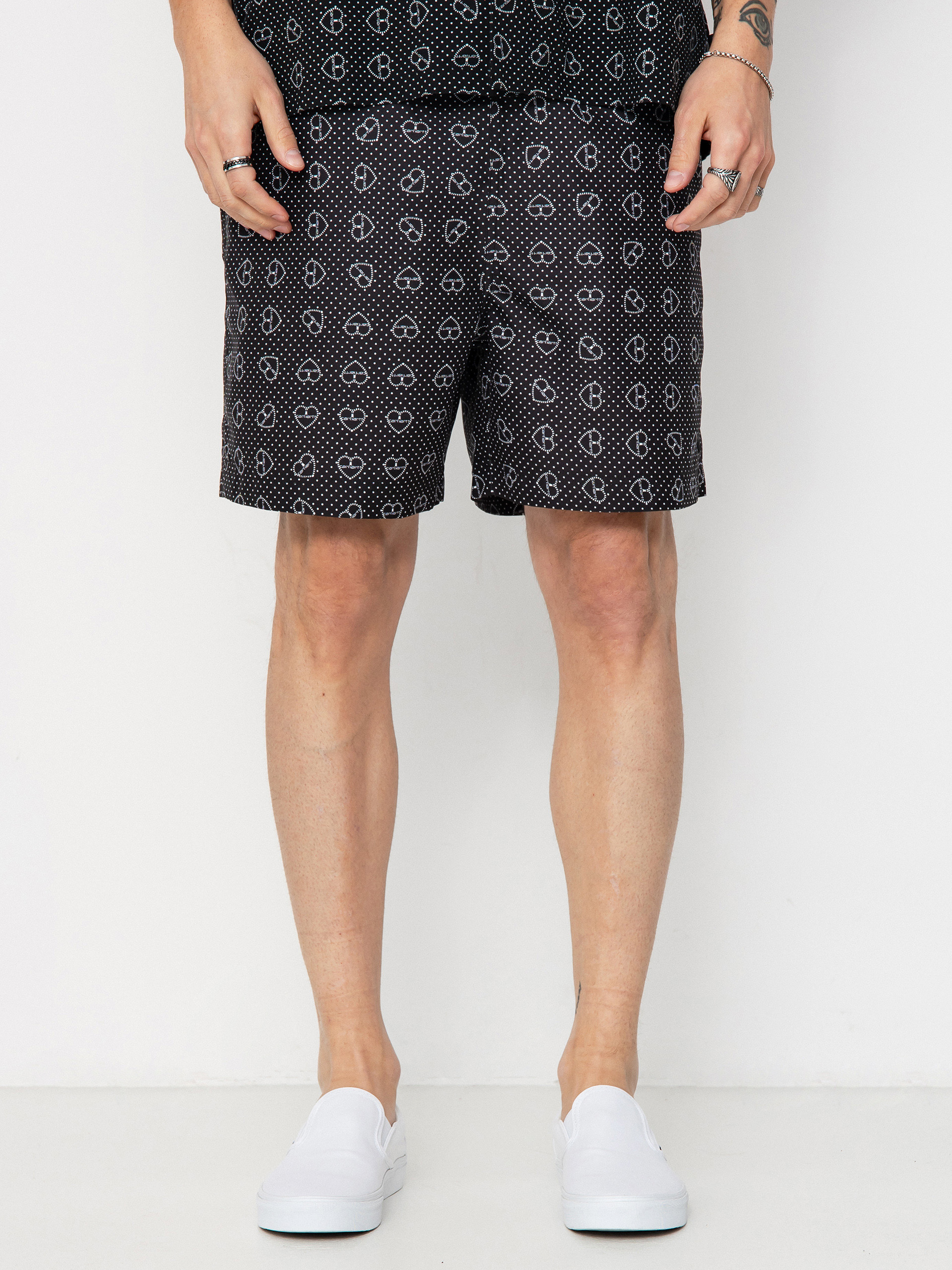 Szorty Carhartt WIP Chase Swim (furoshiki print/black)