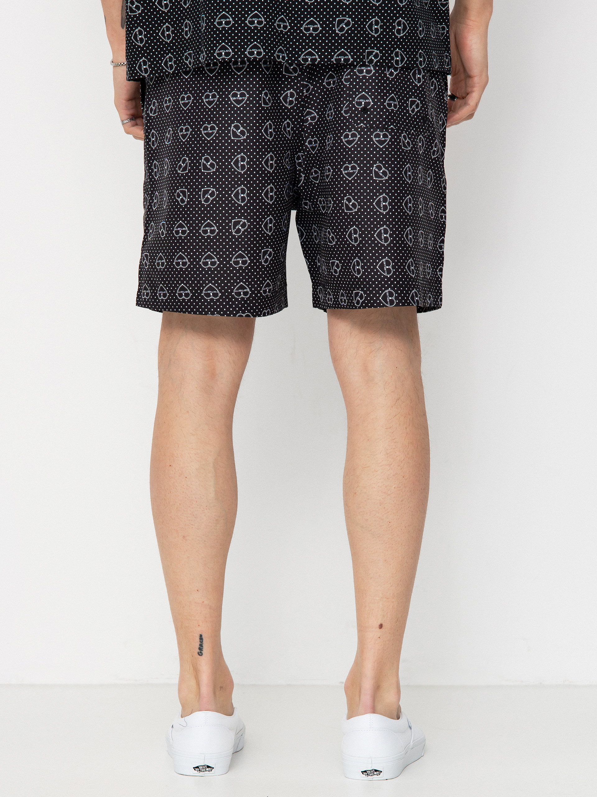 Szorty Carhartt WIP Chase Swim (furoshiki print/black)