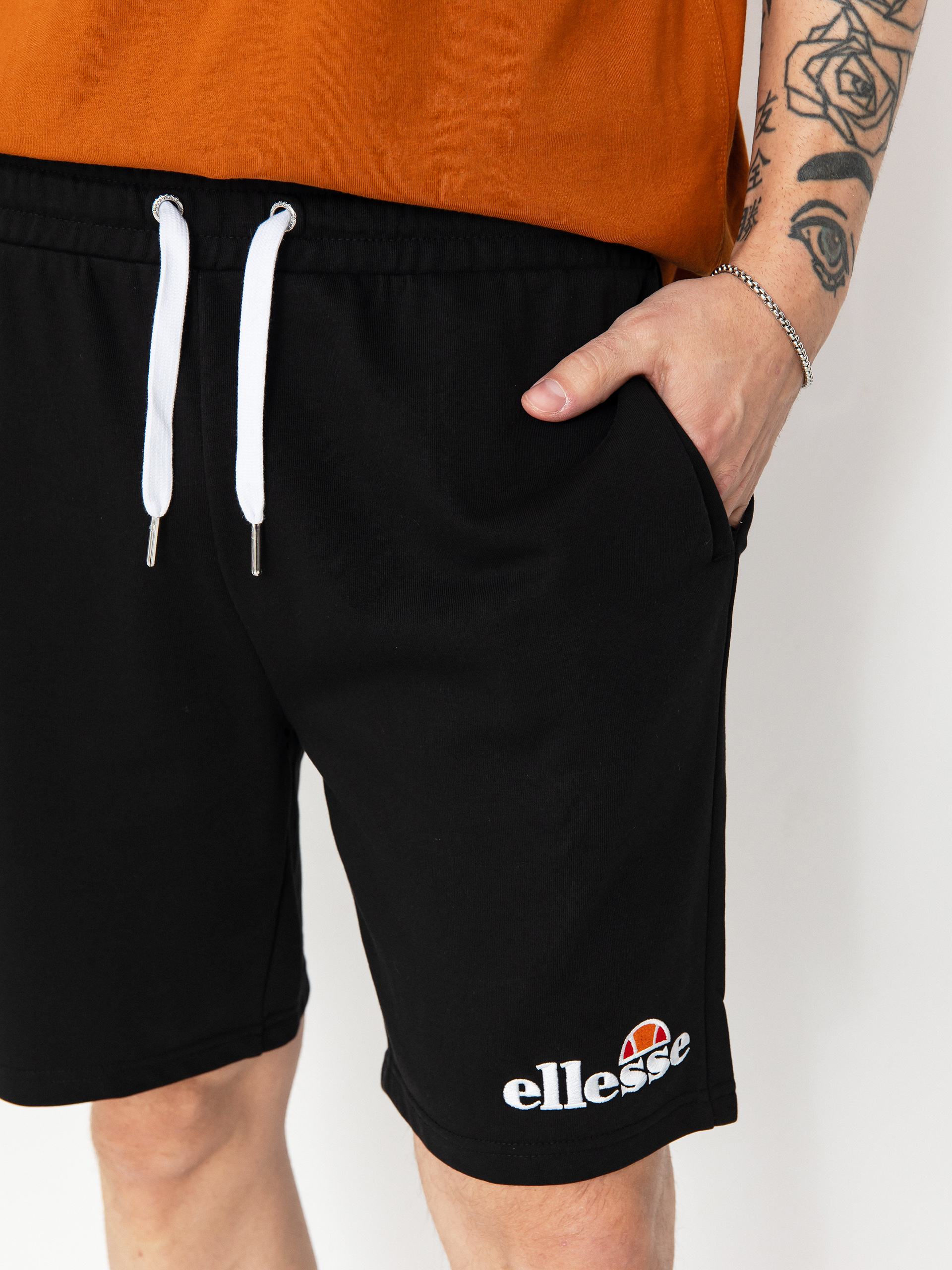 Szorty Ellesse Silvan Fleece (black)