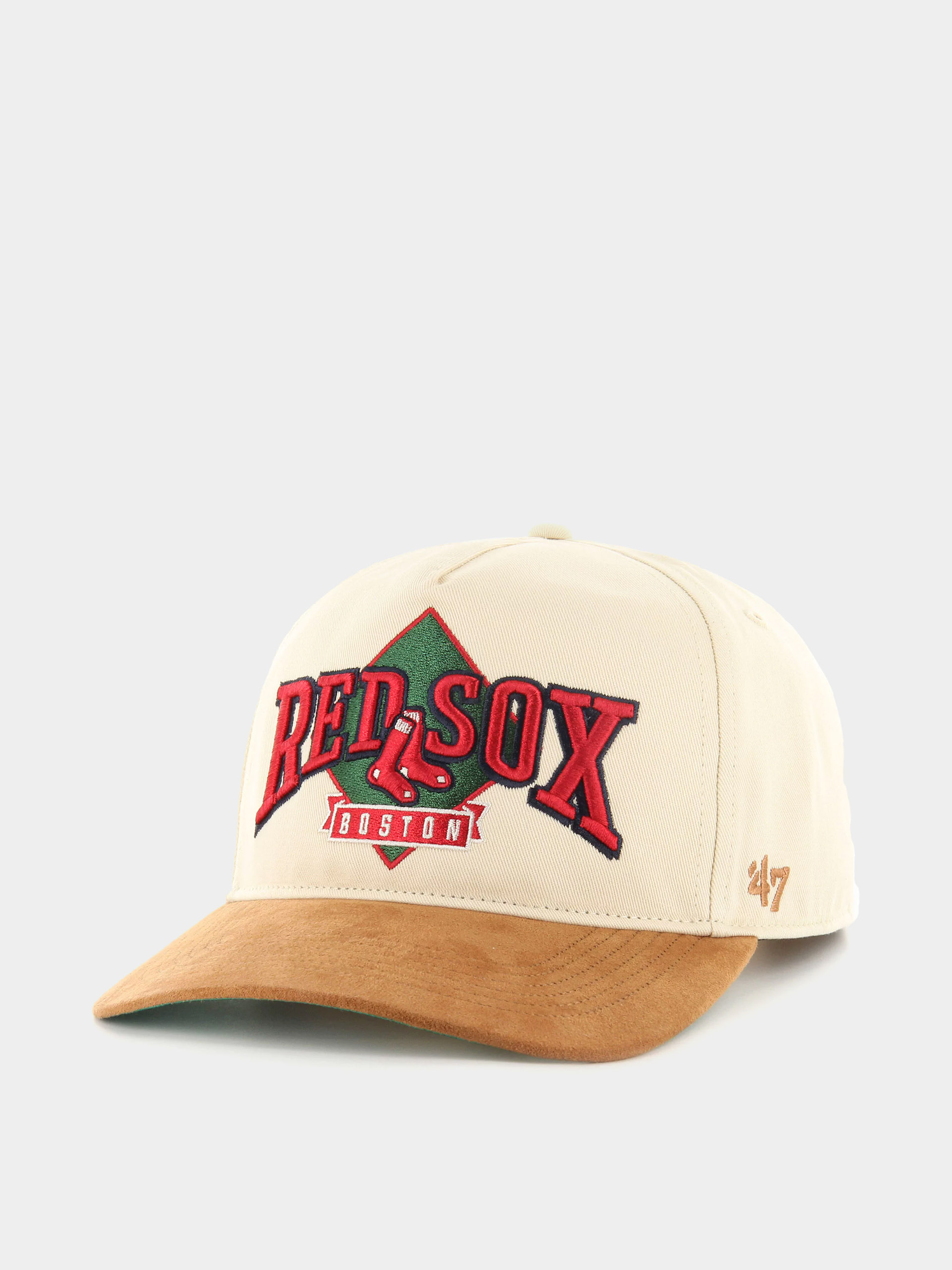 Czapka z daszkiem 47 Brand MLB Boston Red Sox The Diamond (natural)