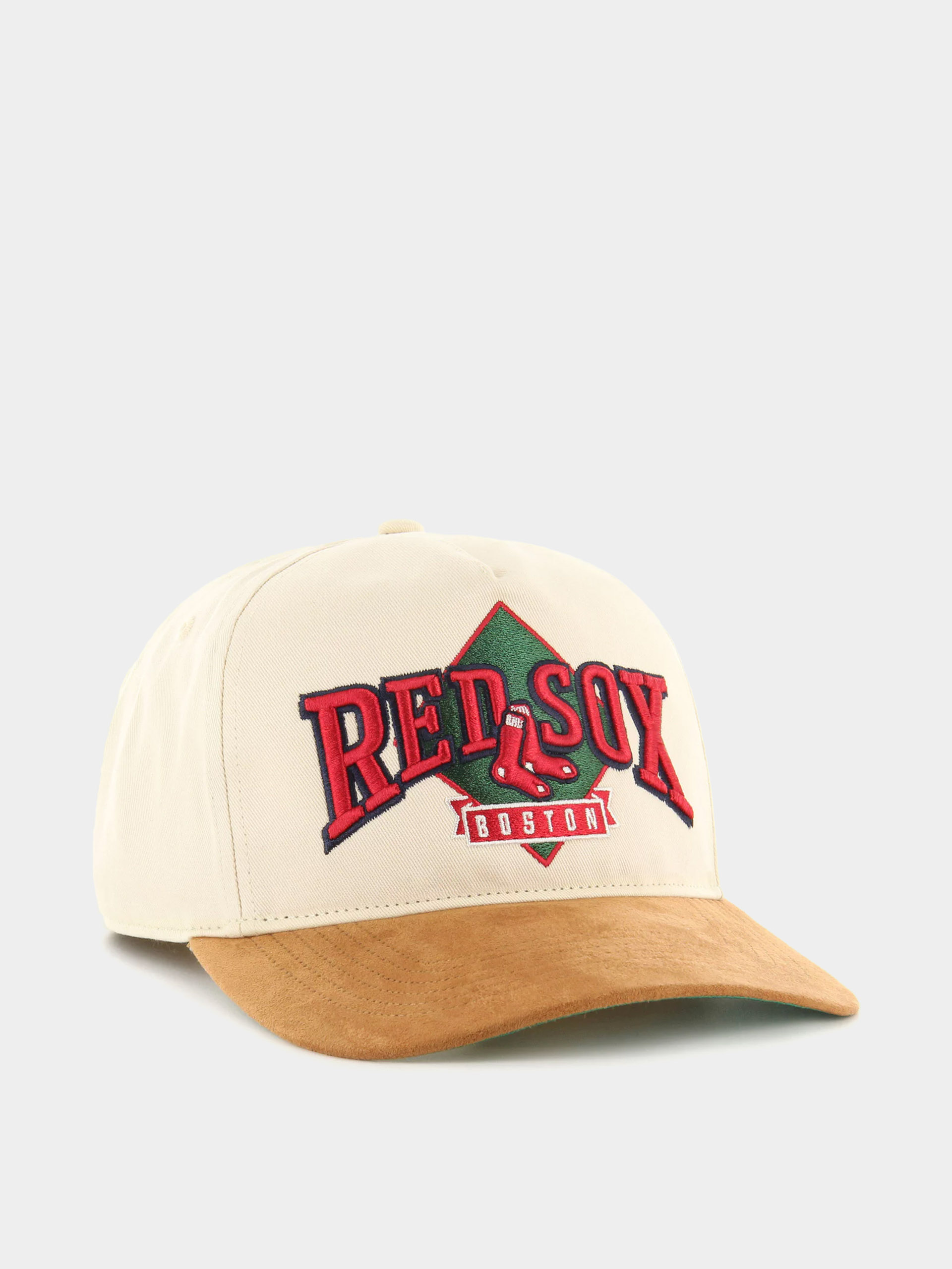 Czapka z daszkiem 47 Brand MLB Boston Red Sox The Diamond (natural)