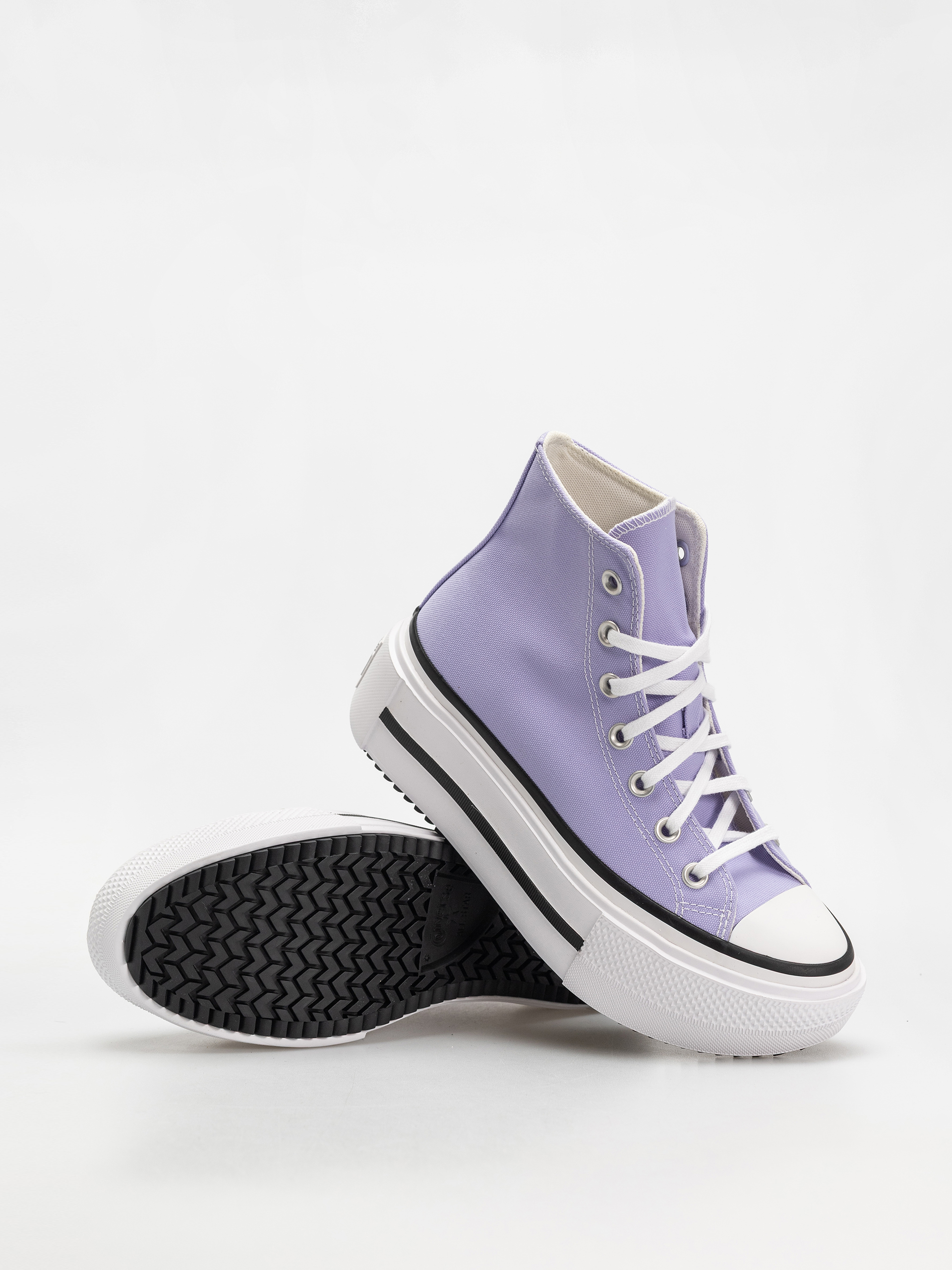 Trampki Converse Chuck Taylor All Star Lift Double Stack Hi (violet heat/egret/black)