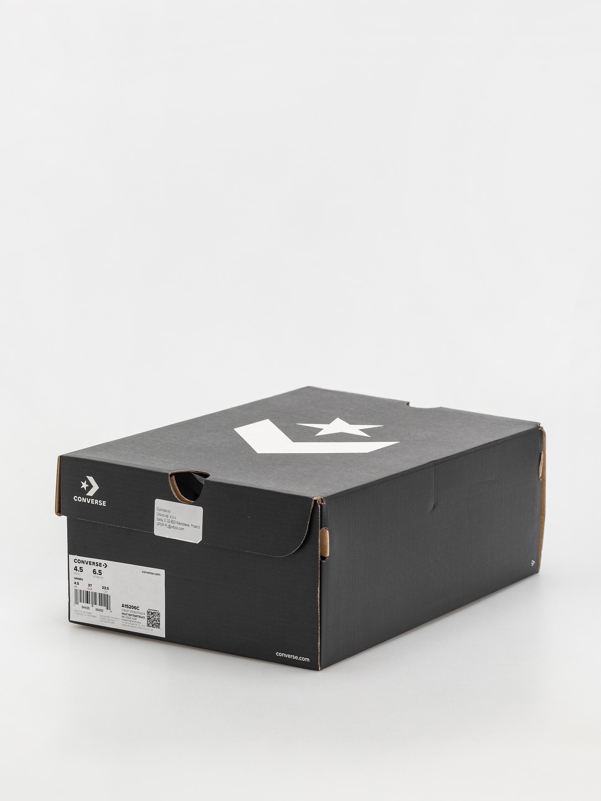 Trampki Converse Chuck Taylor All Star Lift Double Stack Hi (violet heat/egret/black)