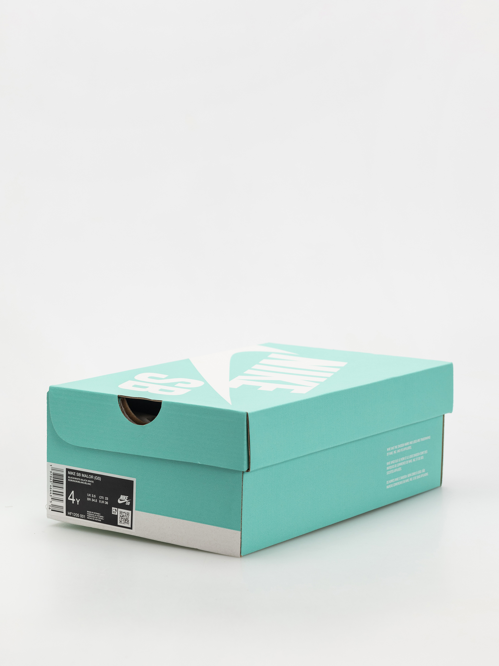 Buty Nike SB Malor JR (black/white black white)