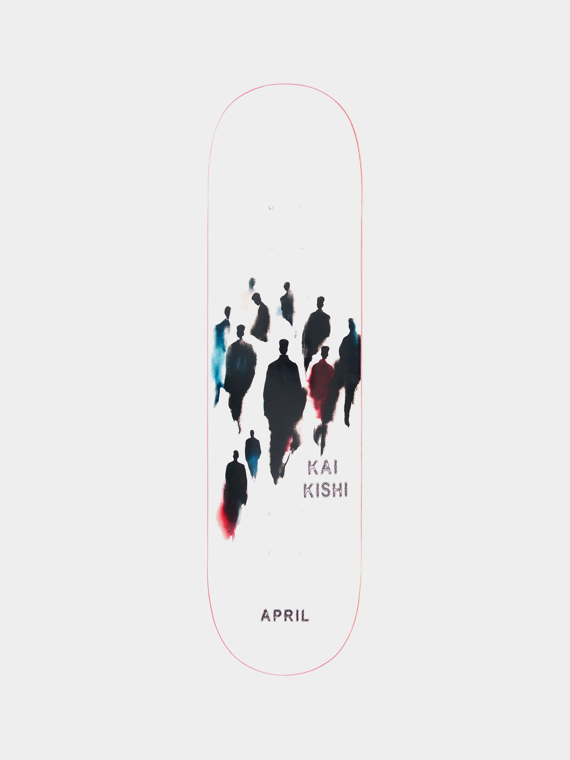 Deck April Skateboards Kai Figures (white)