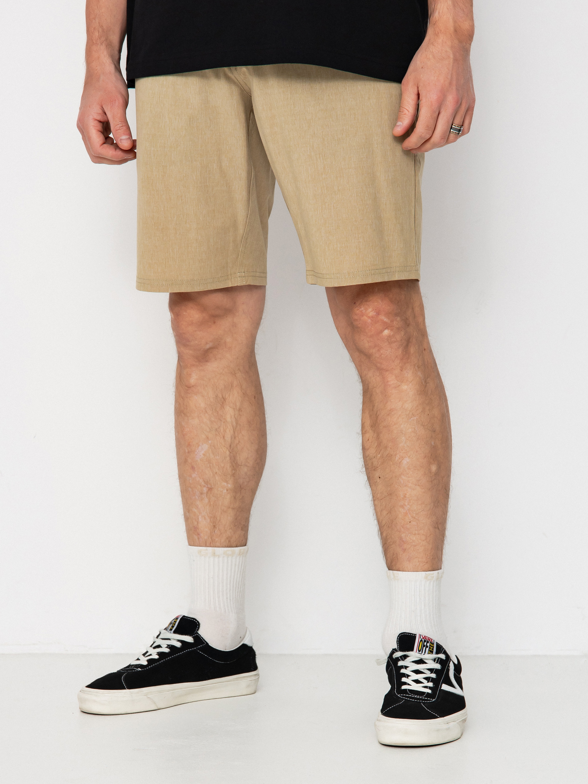 Szorty Volcom Frickin Cross Shred Static 20 (dark khaki)