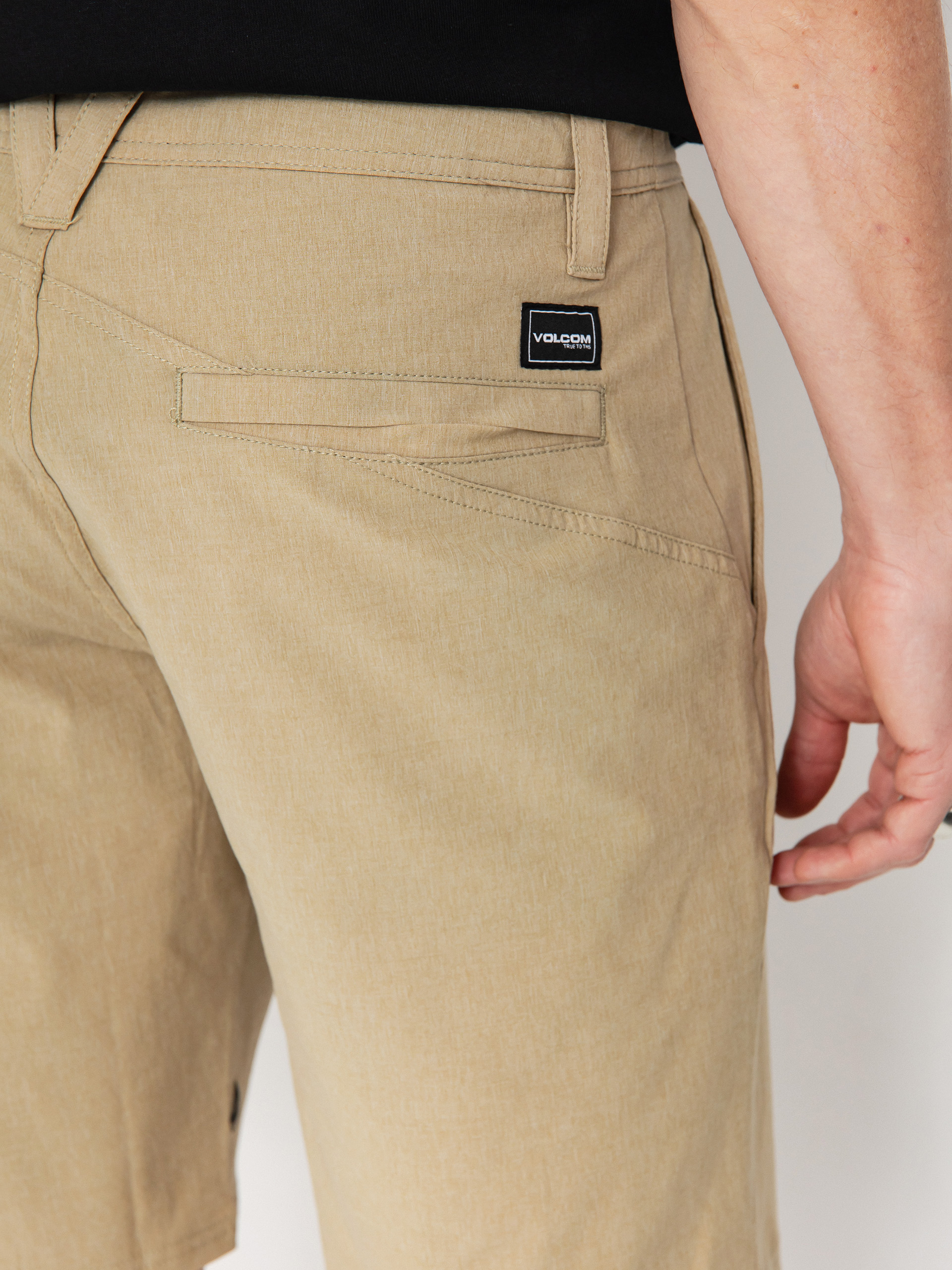 Szorty Volcom Frickin Cross Shred Static 20 (dark khaki)