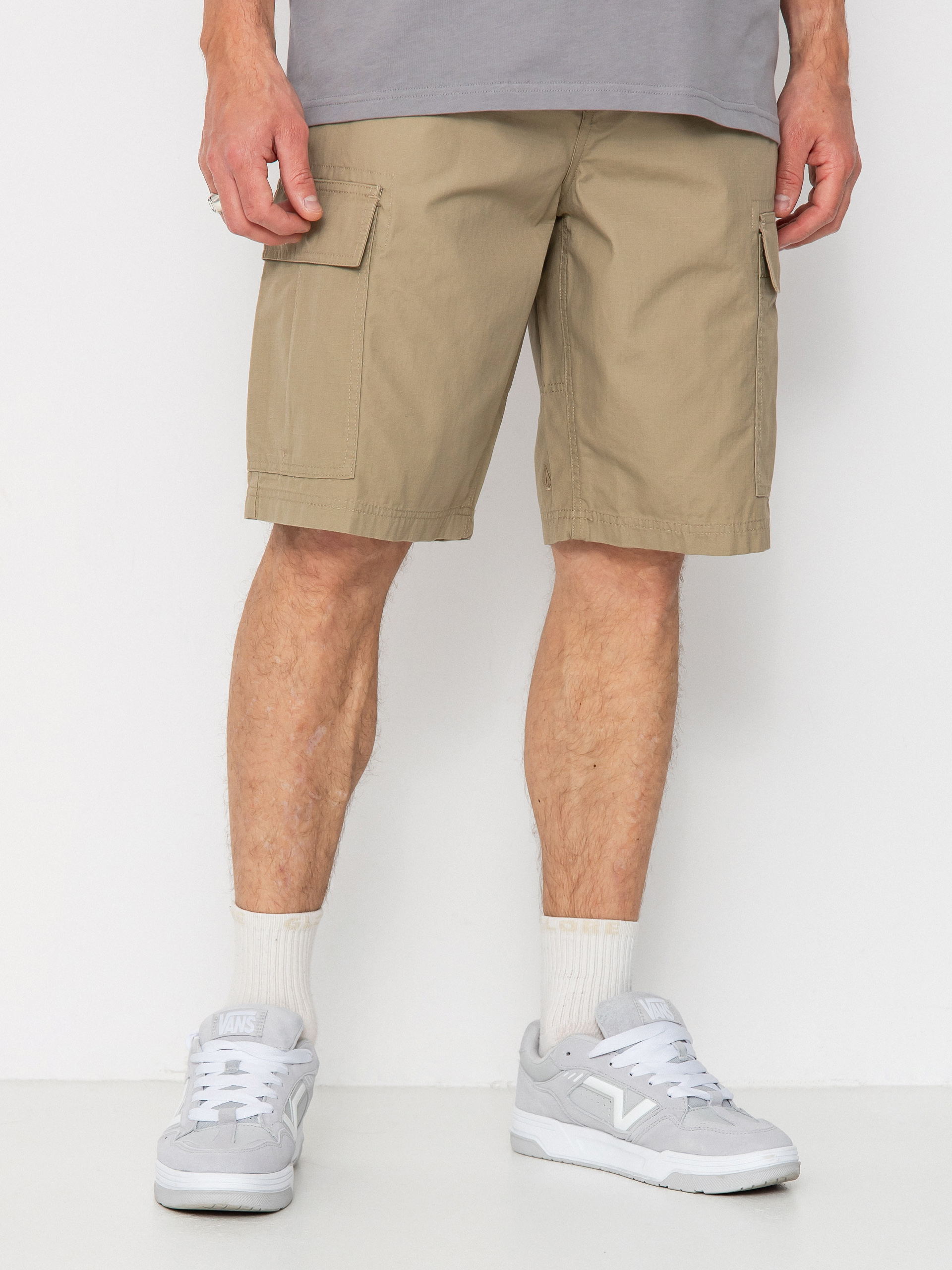 Szorty Volcom Strange Tripper Cargo 22 (khaki)