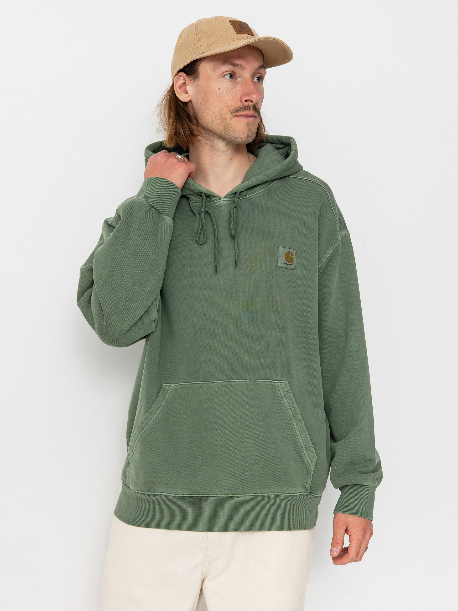 Bluza z kapturem Carhartt WIP Nelson HD (park)