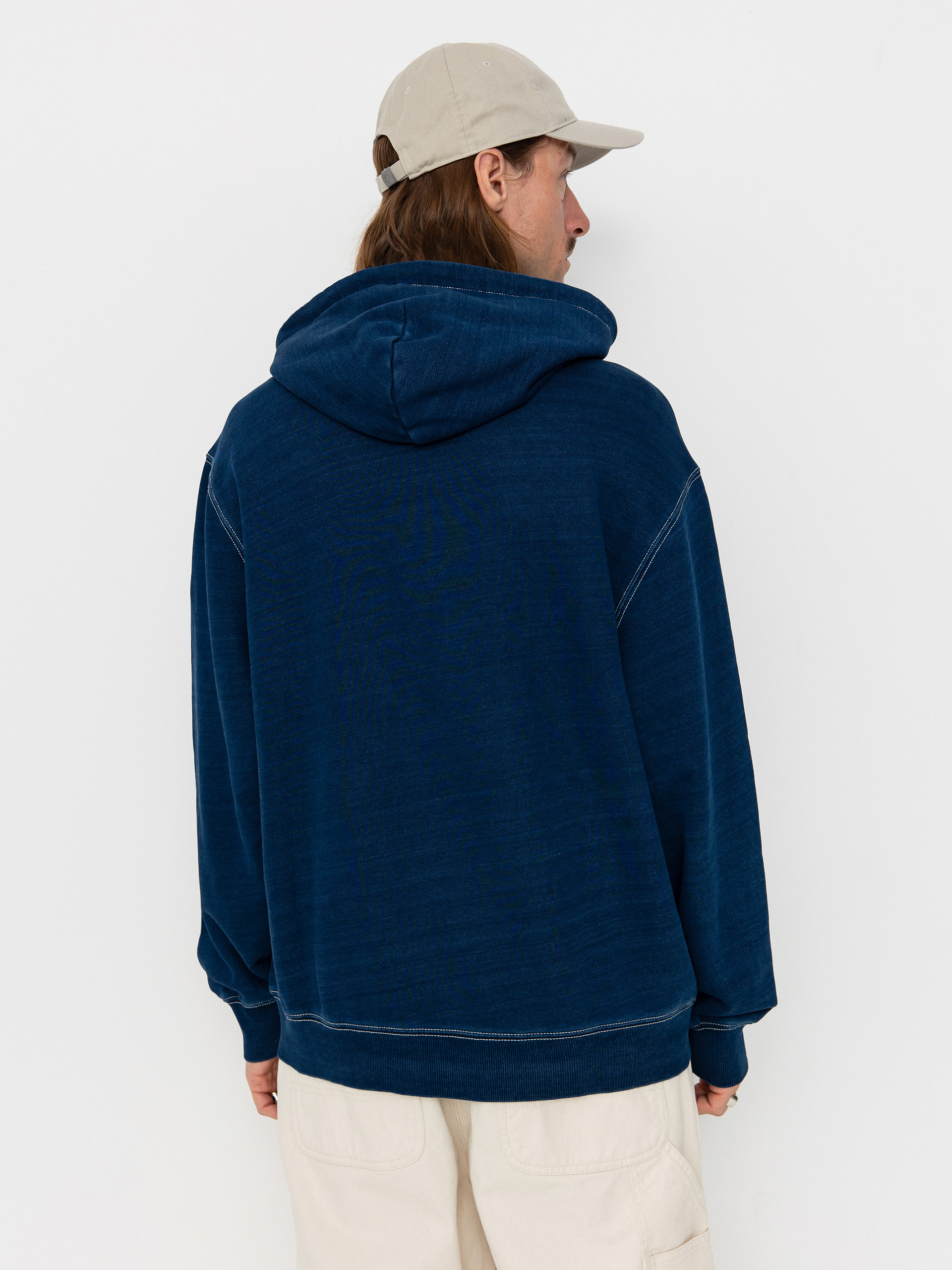 Bluza z kapturem Carhartt WIP Ingo HD (dark blue)
