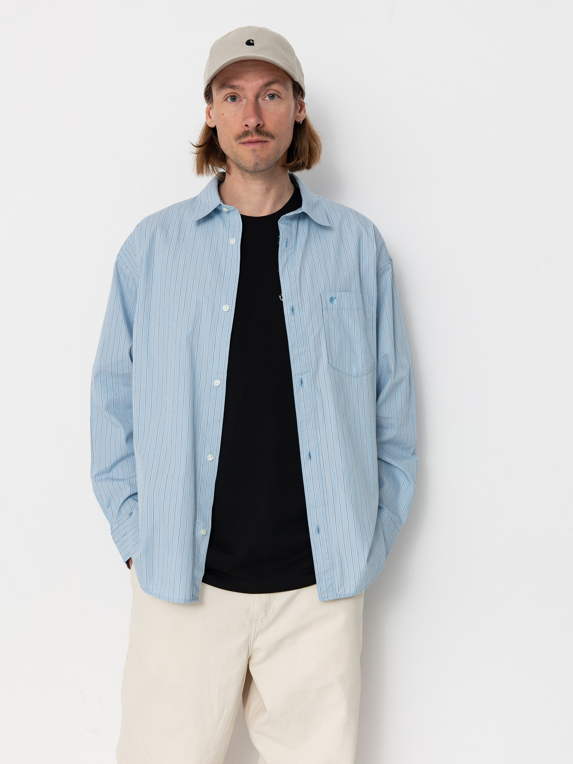 Koszula Carhartt WIP Notus (bova stripe/bluebird)
