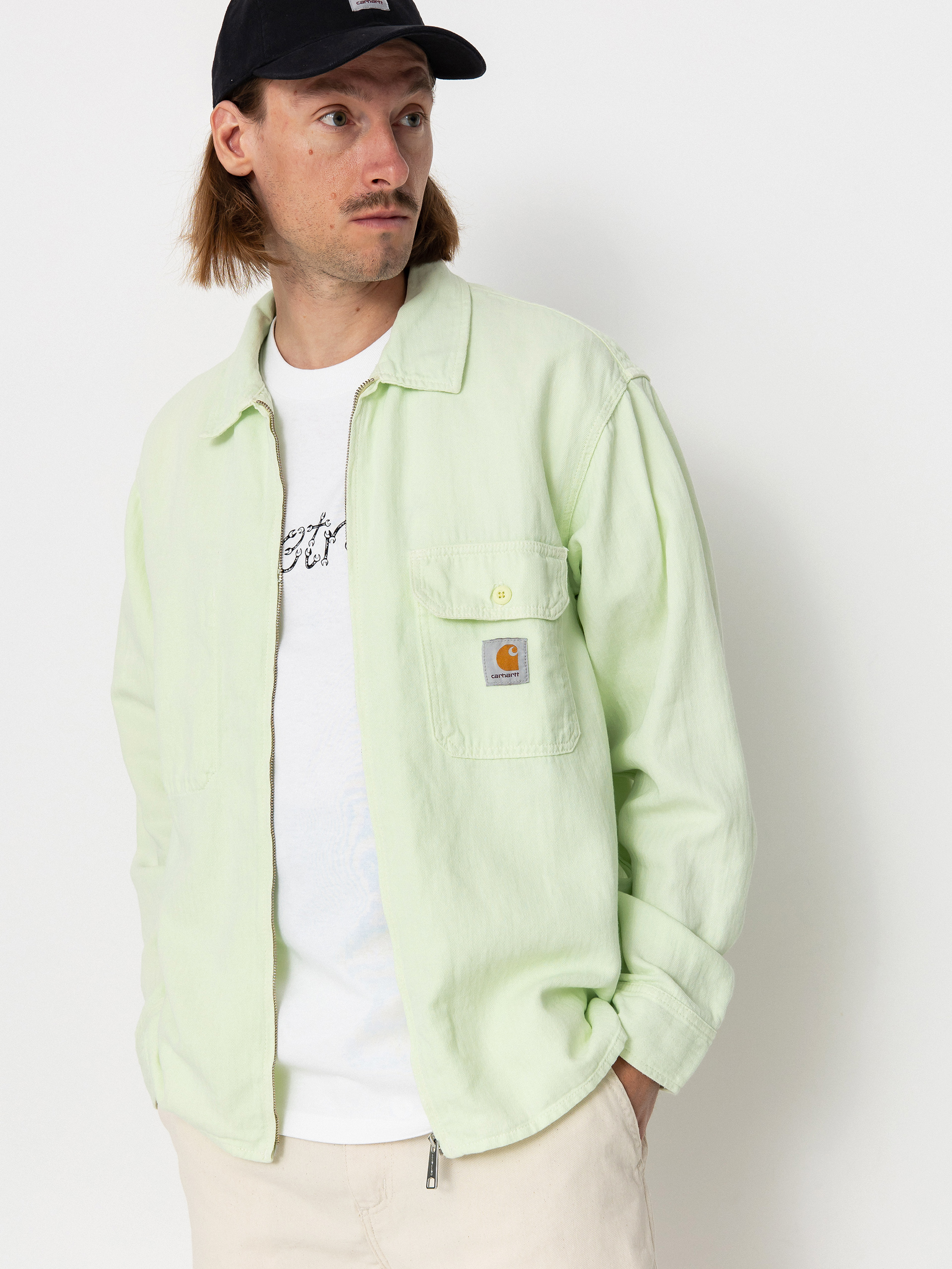 Kurtka Carhartt WIP Rainer (air green)