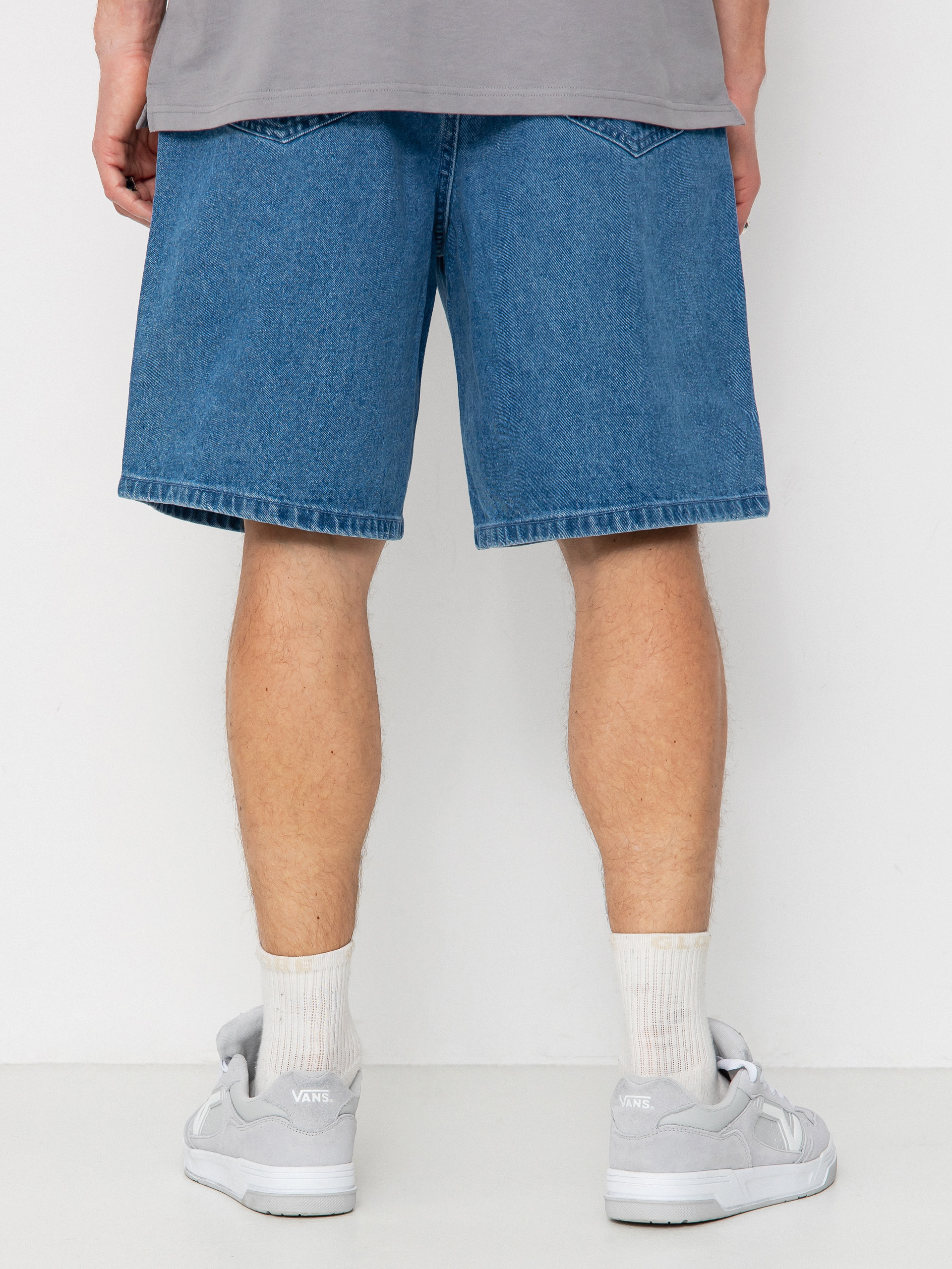 Szorty OBEY Bigwig Baggy Denim (light indigo)