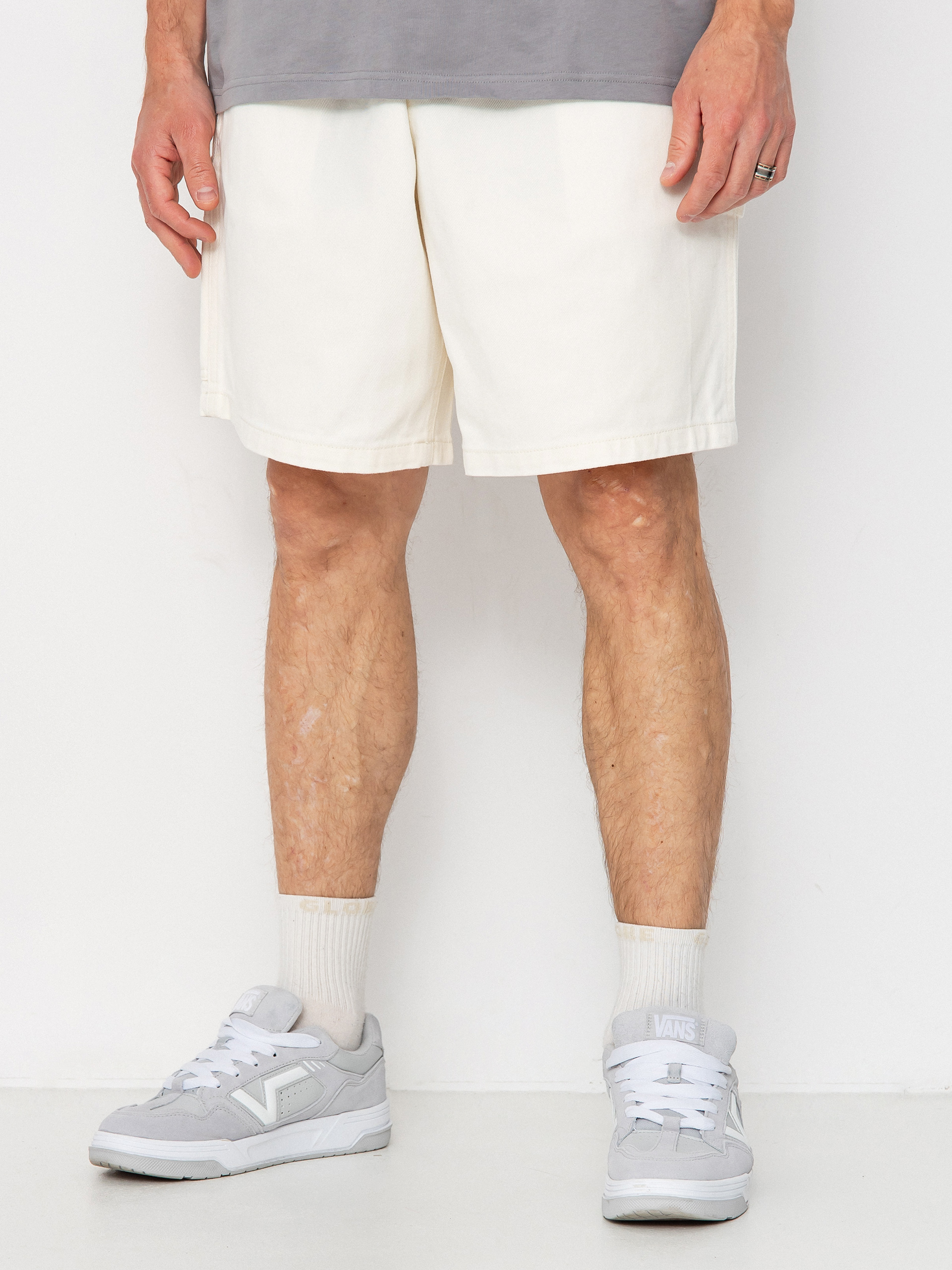 Szorty OBEY Easy Denim Carpenter (unbleached faded wash)