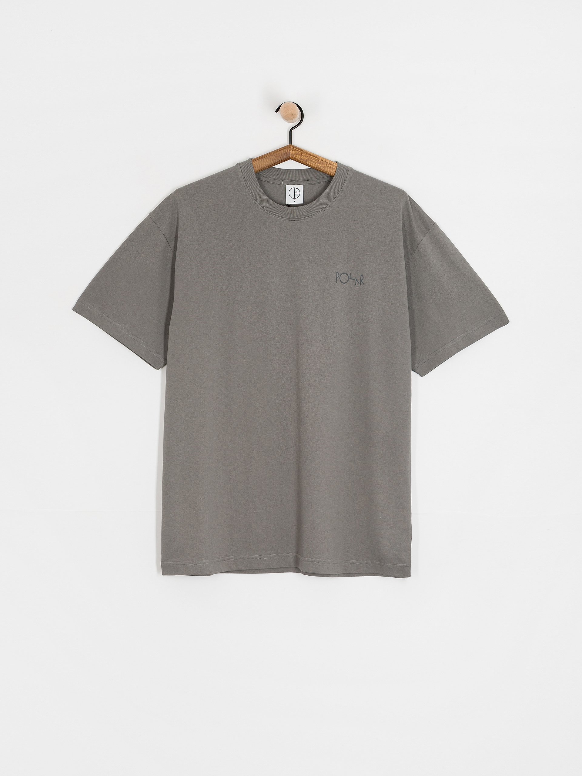 T-shirt Polar Skate Stroke Logo (grey)