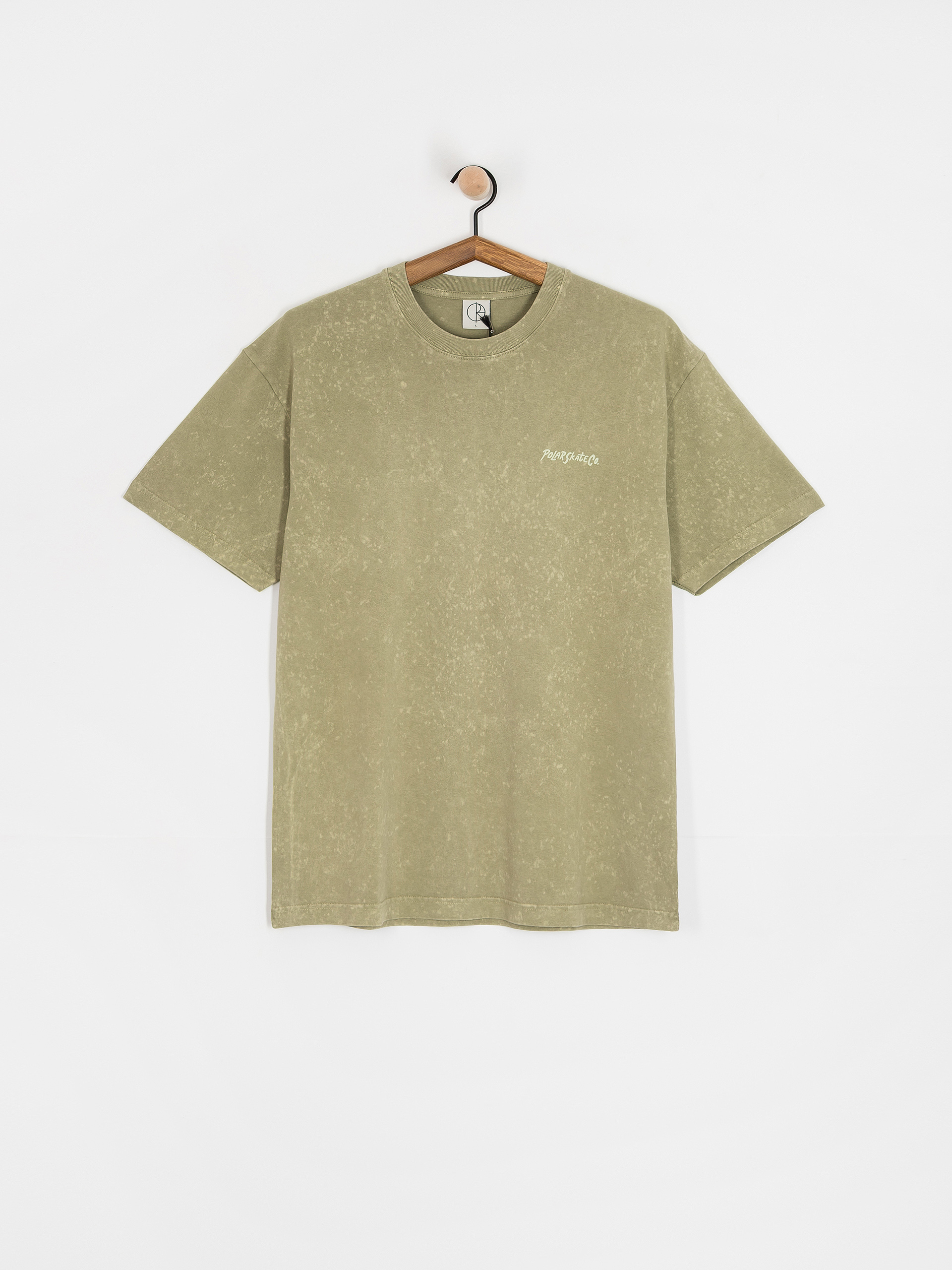 T-shirt Polar Skate Stroke Logo (light green)
