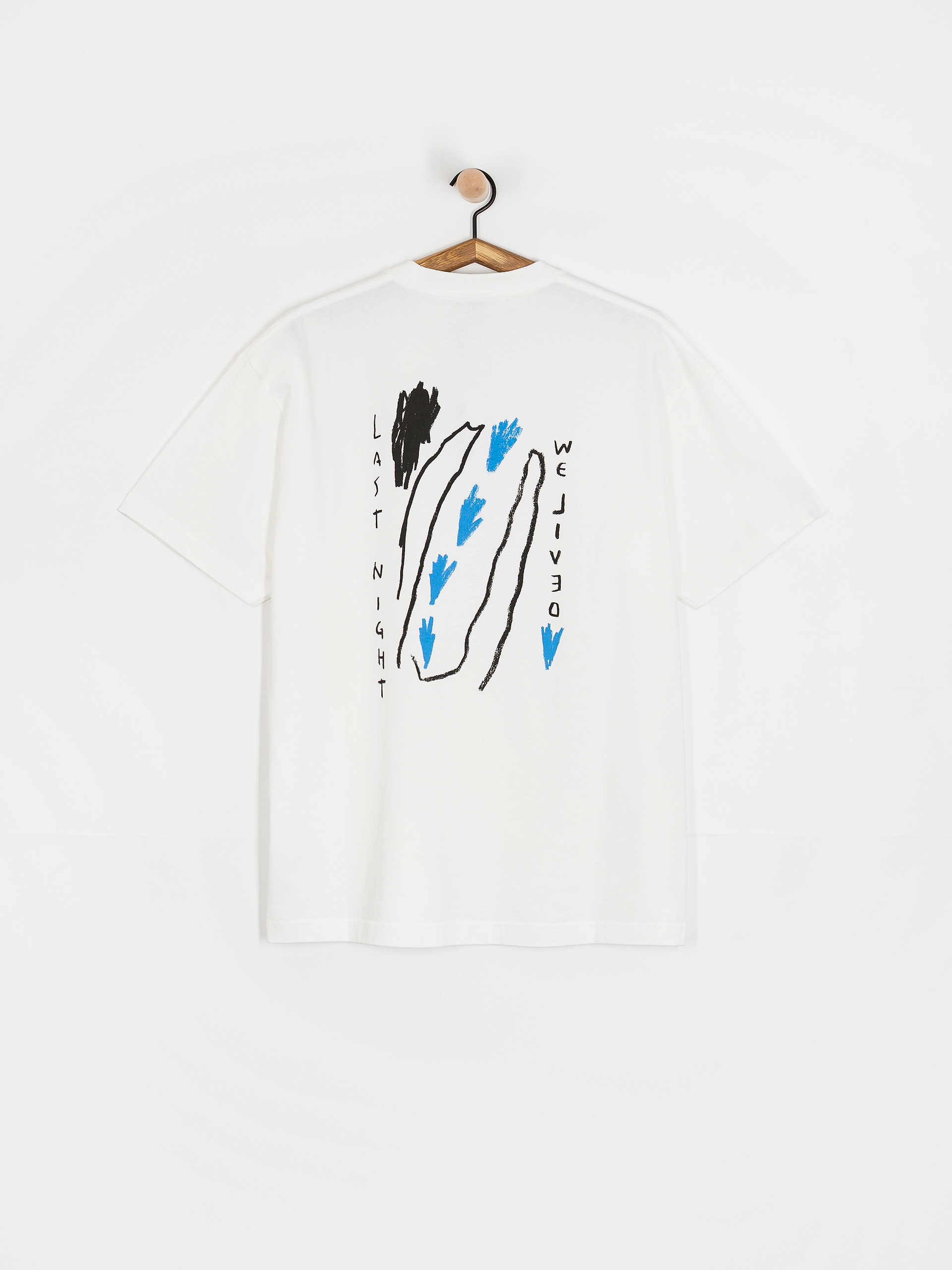 T-shirt Polar Skate Last Night (white)