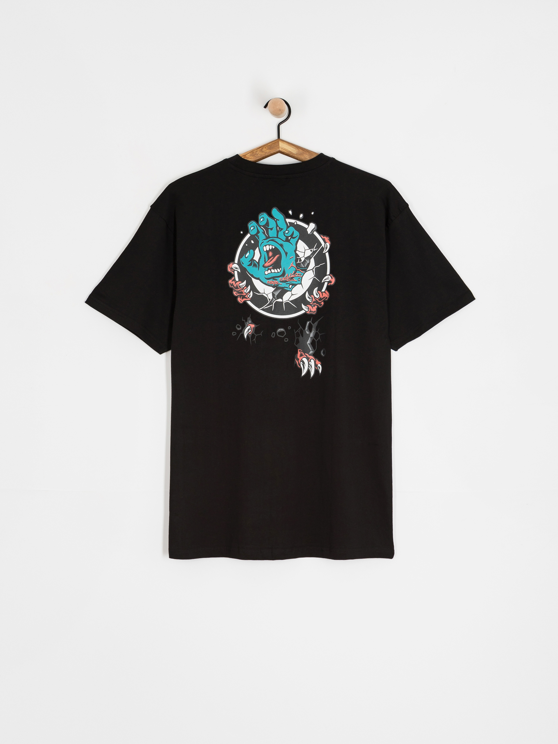 T-shirt Santa Cruz Roskopp Screaming Target (black)