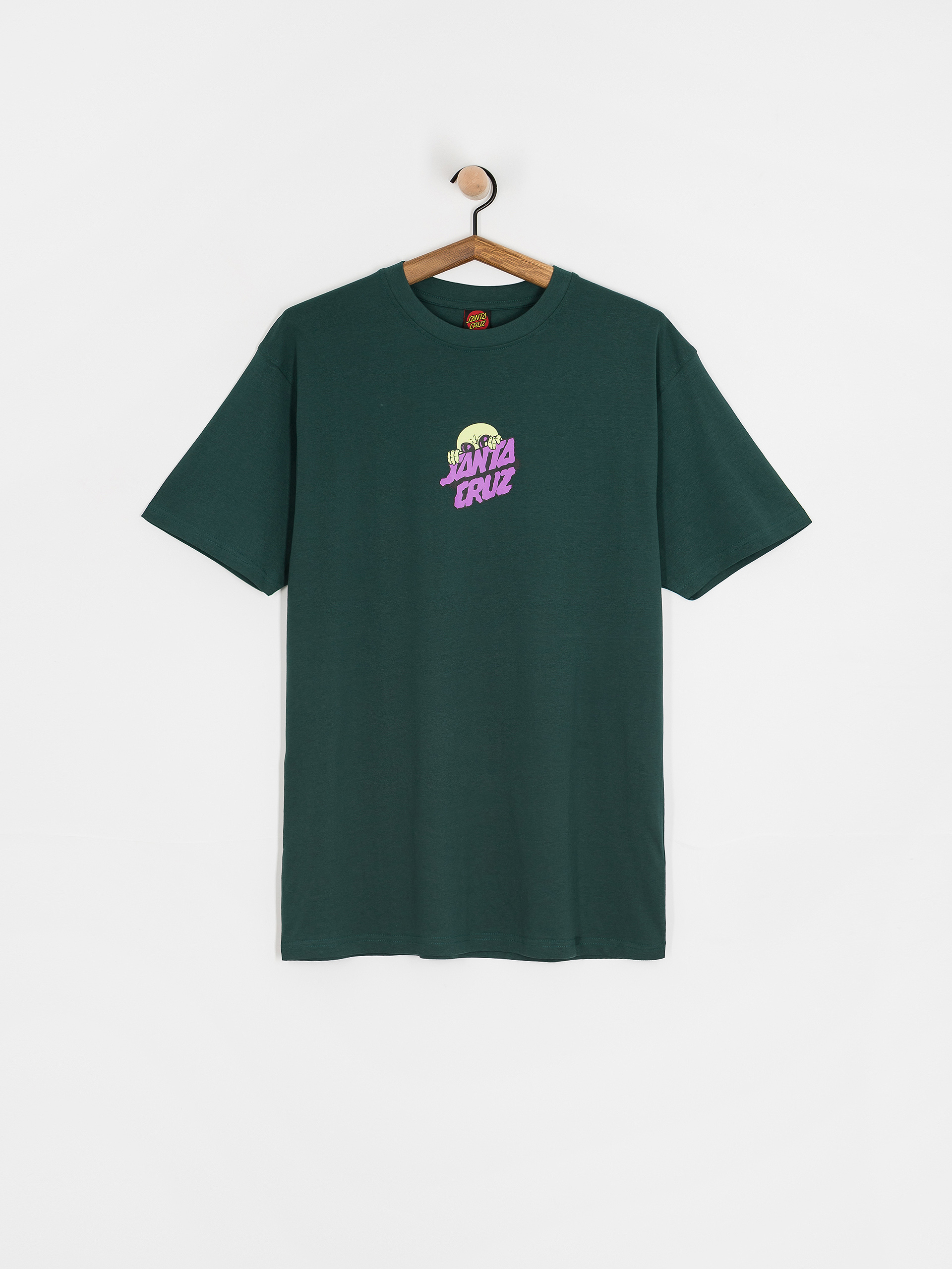 T-shirt Santa Cruz Knibbs Alien Stacked Strp Frnt (cosmic teal)