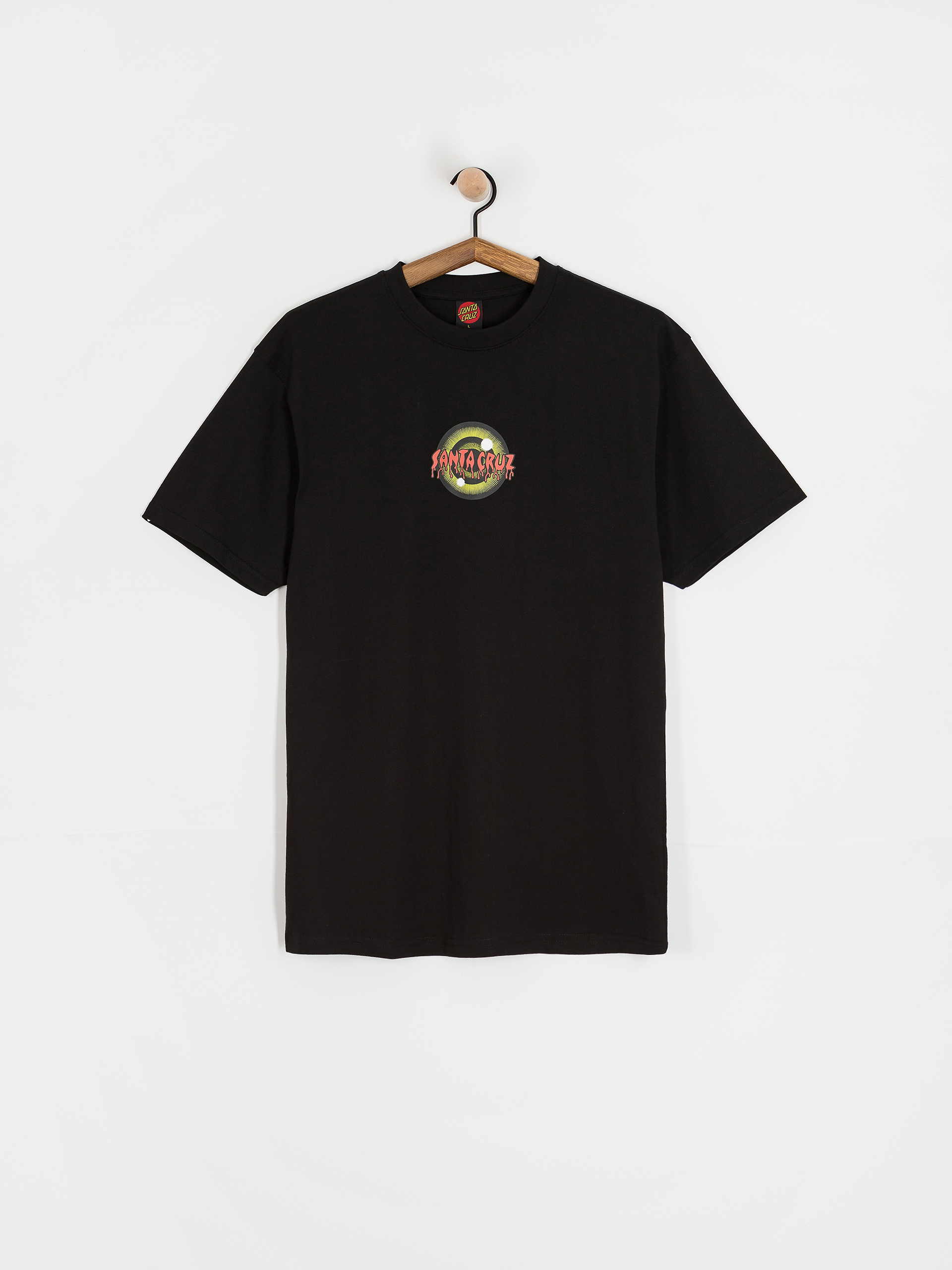 T-shirt Santa Cruz Roskopp Iris Front (black)