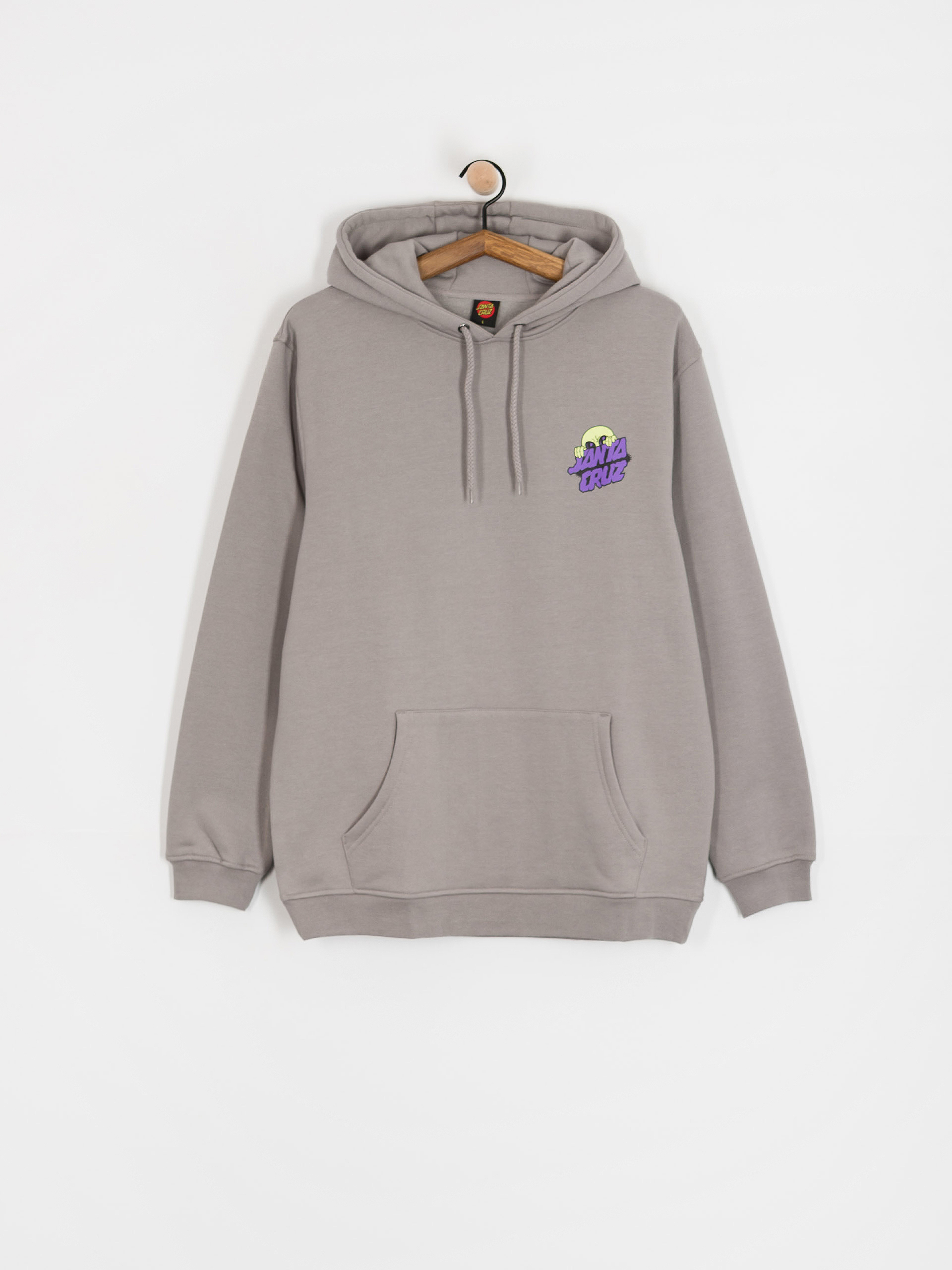 Bluza z kapturem Santa Cruz Knibbs Invasion Hand HD (moon dust)