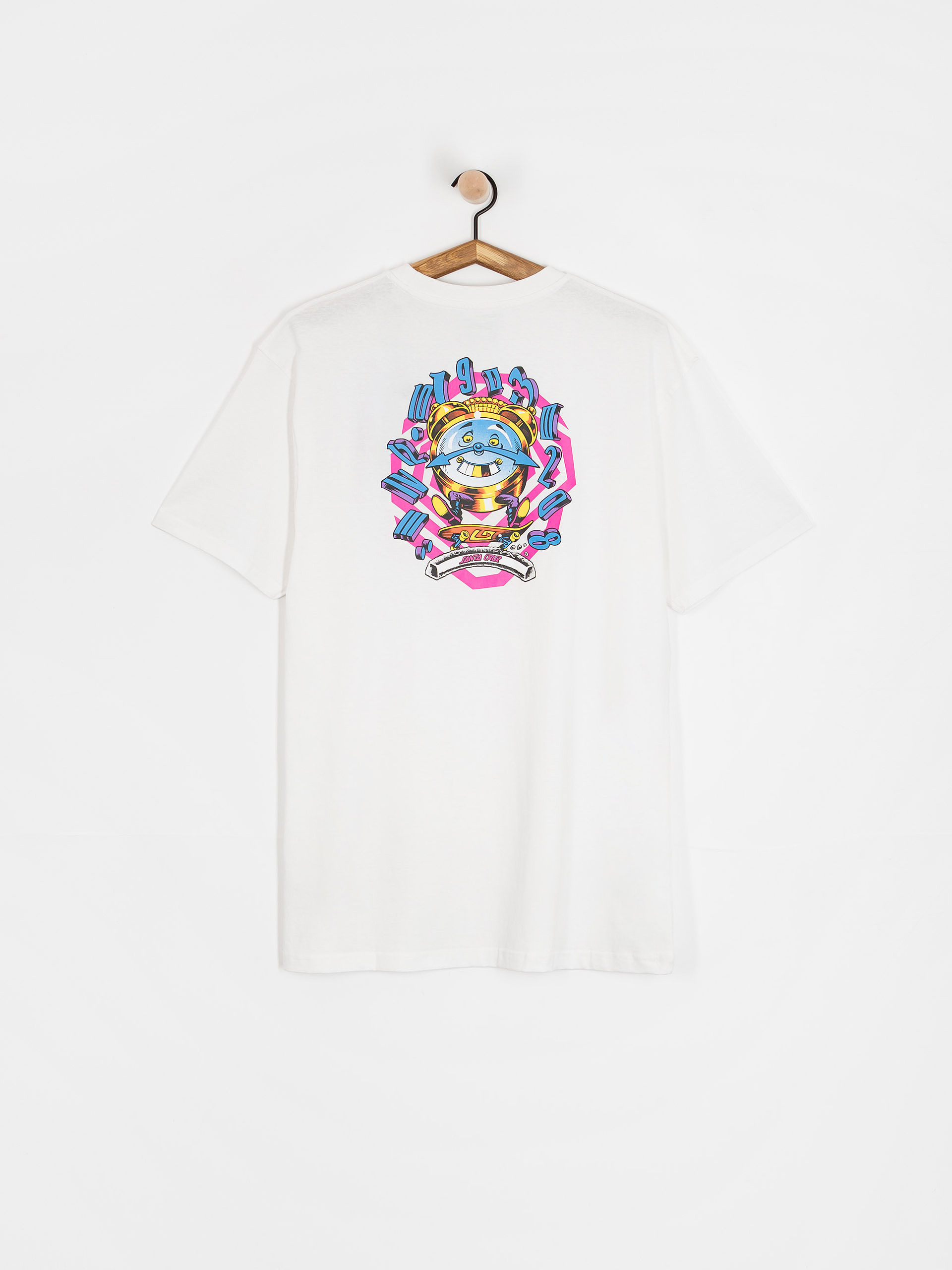 T-shirt Santa Cruz Grabke All Around Stack (white)