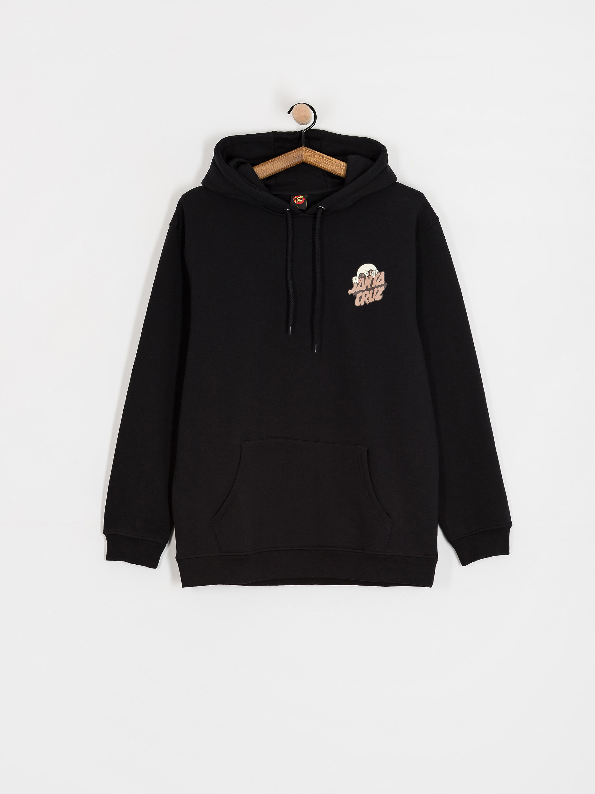 Bluza z kapturem Santa Cruz Knibbs Invasion Hand HD (black)