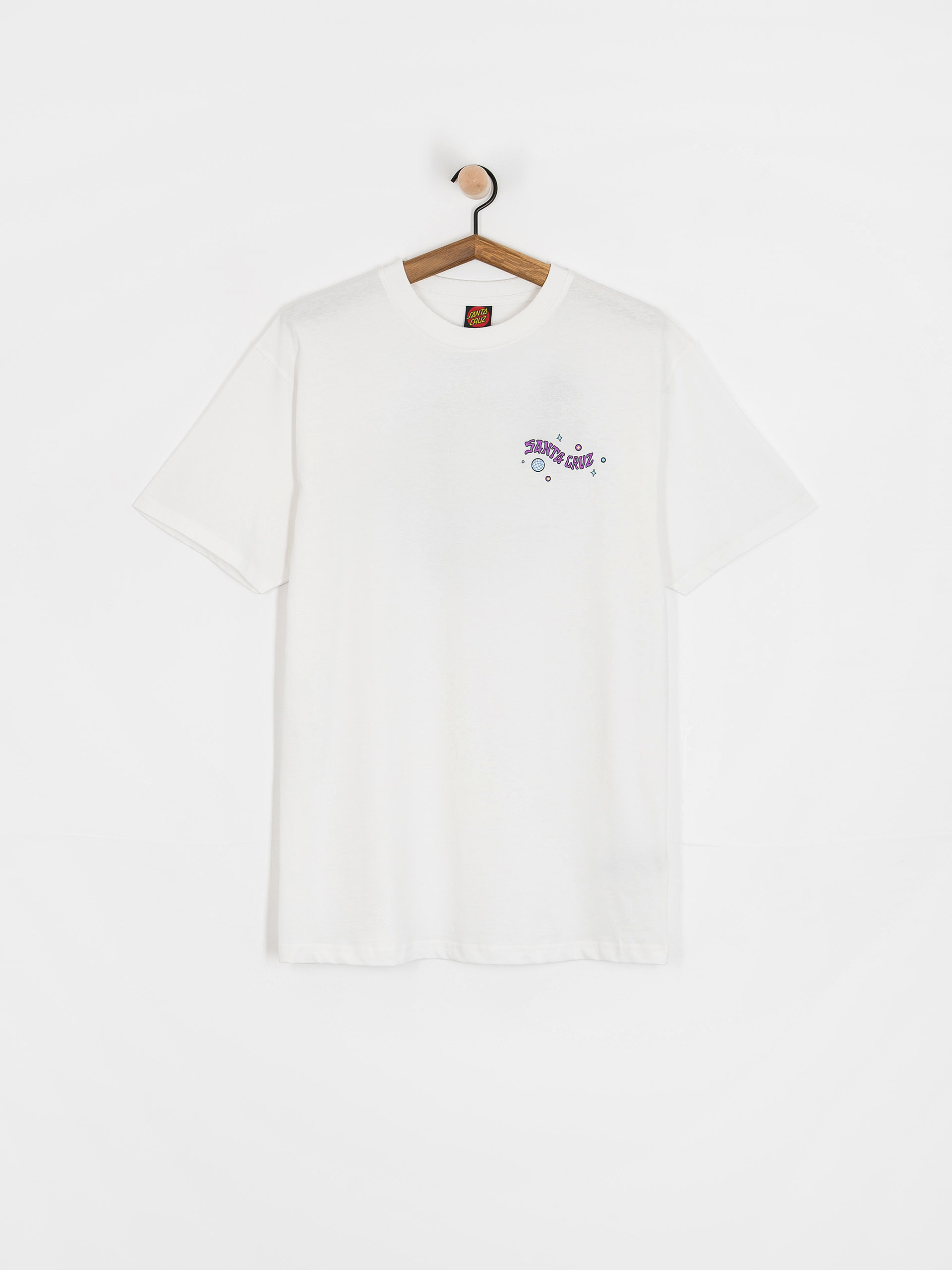 T-shirt Santa Cruz Knibbs Invasion Hand Strip (white)