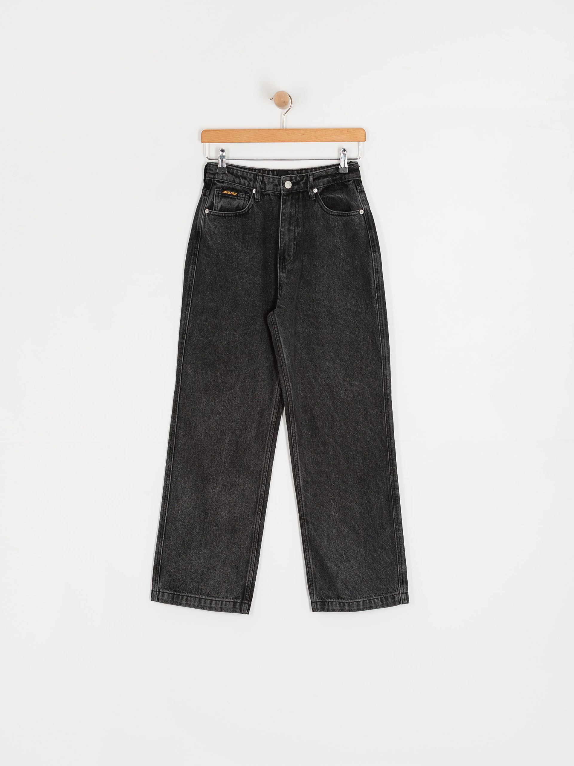Spodnie Santa Cruz Classic Baggy Jeans Wmn (black wash)