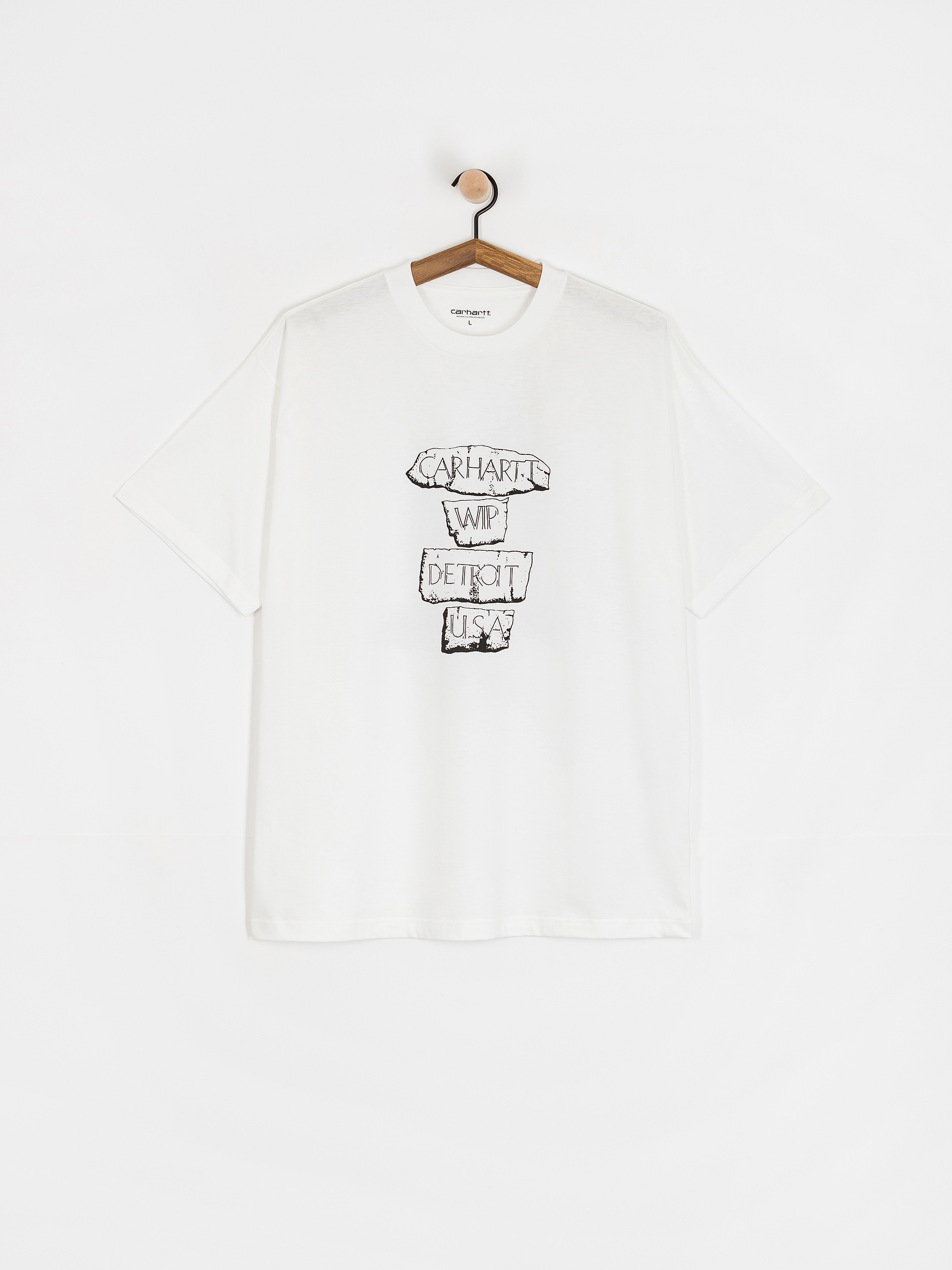 T-shirt Carhartt WIP Masterpiece (white)