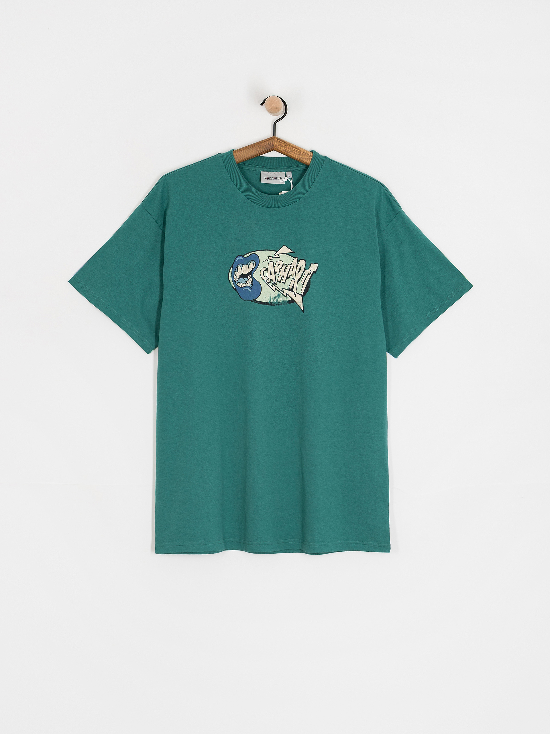 T-shirt Carhartt WIP Louder (saguaro/heavy enzyme wash)