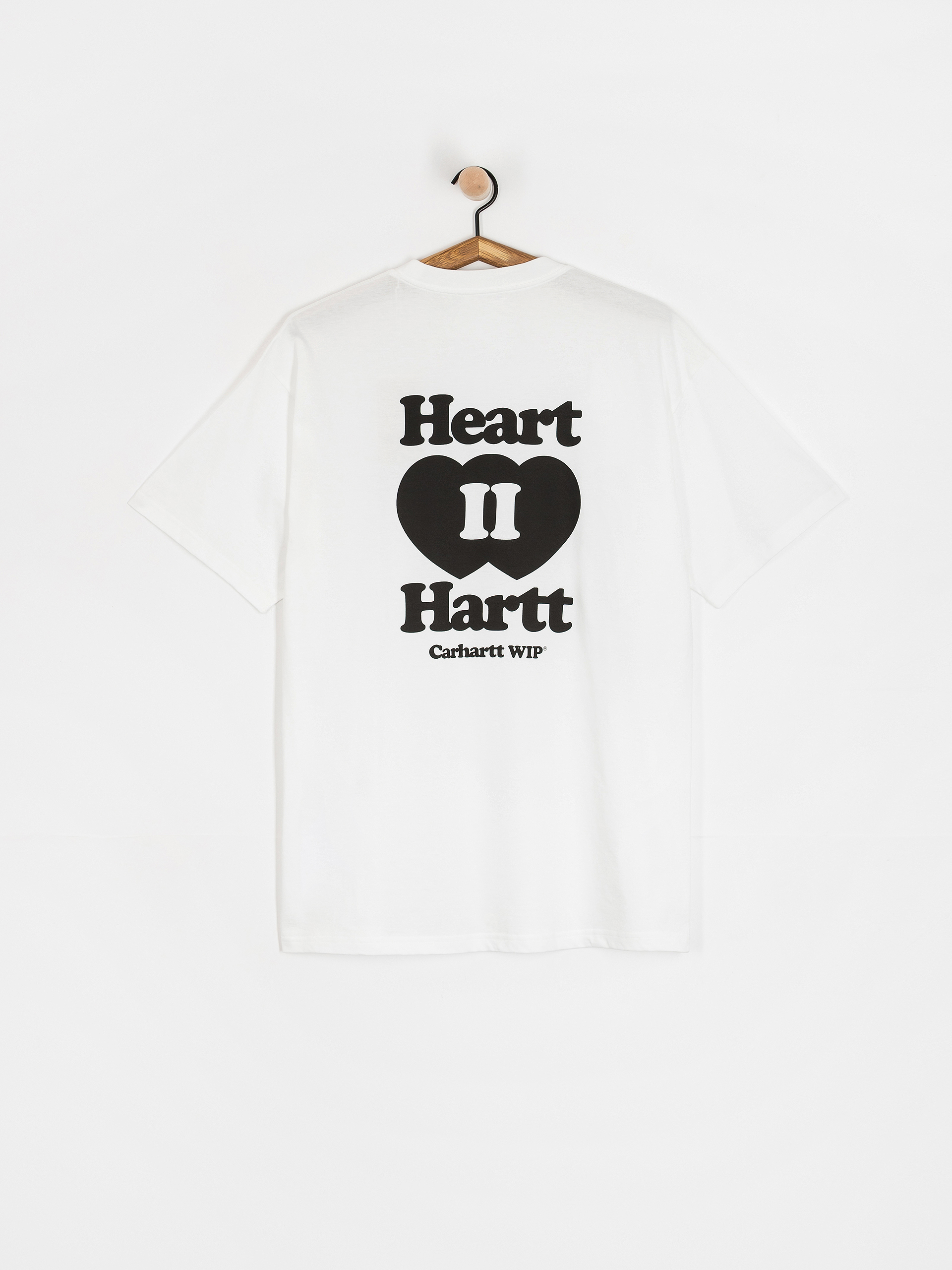 T-shirt Carhartt WIP Heart II Hartt (white)