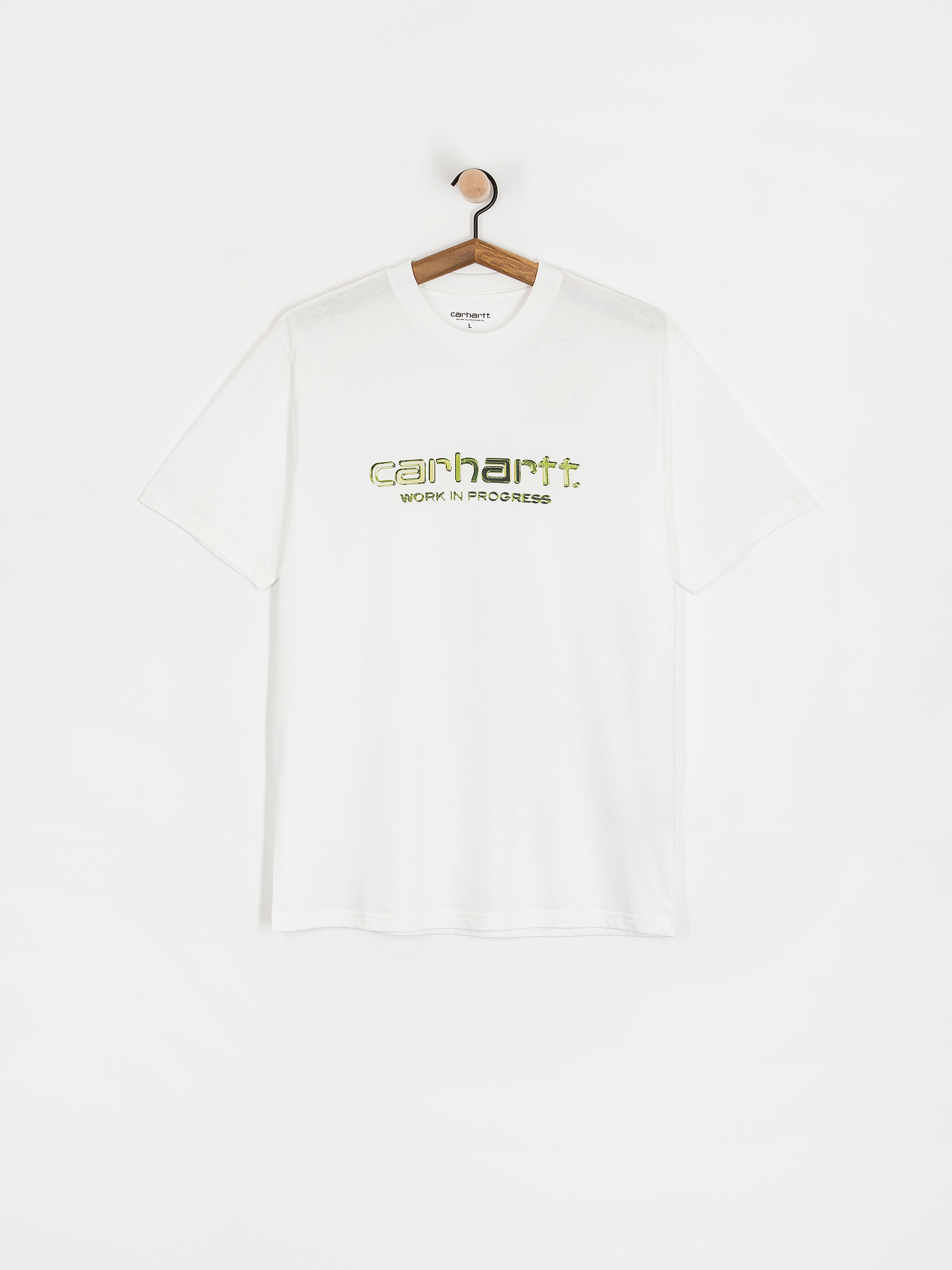T-shirt Carhartt WIP Solar Chrome Script (white)