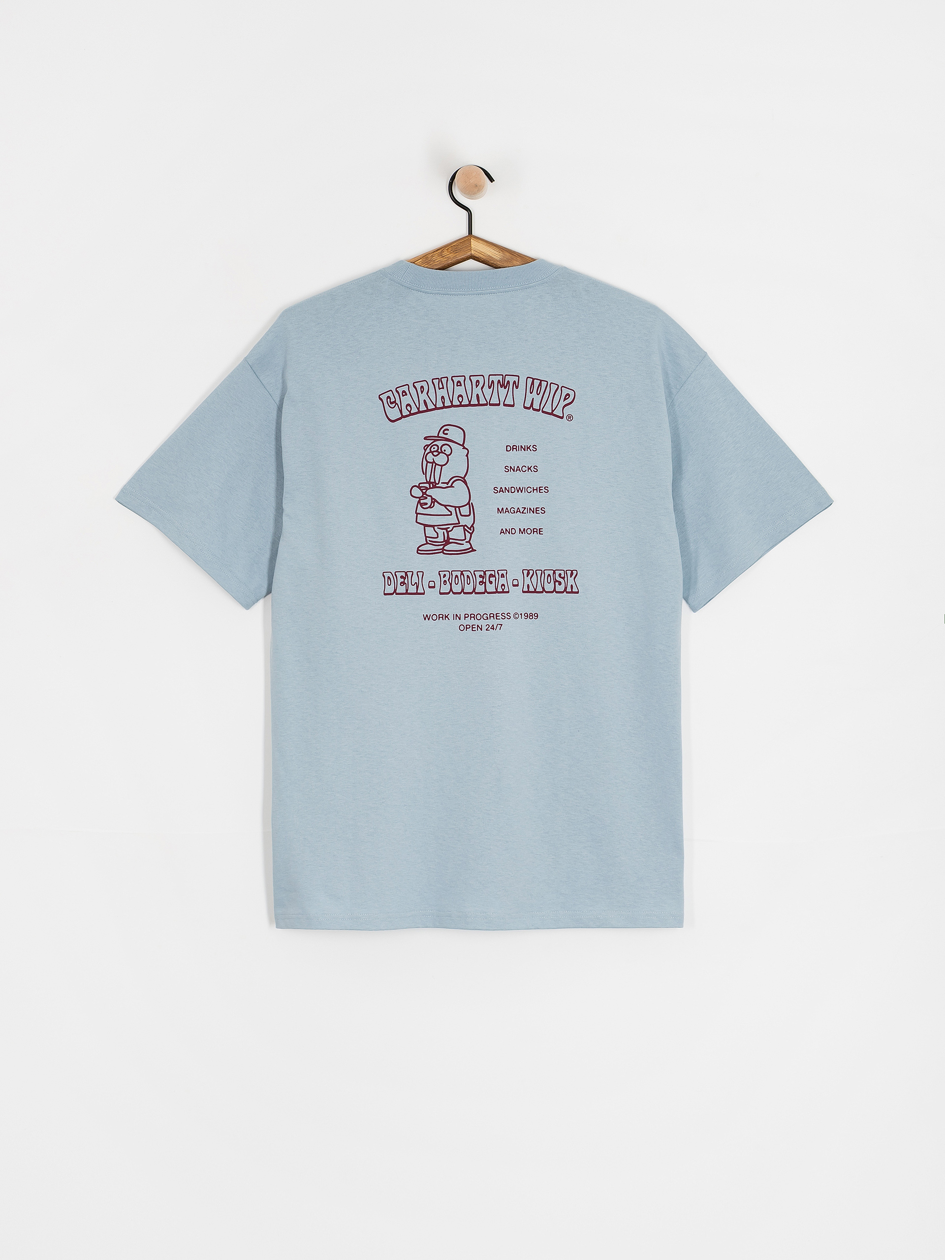 T-shirt Carhartt WIP Sandwich (blue fog)