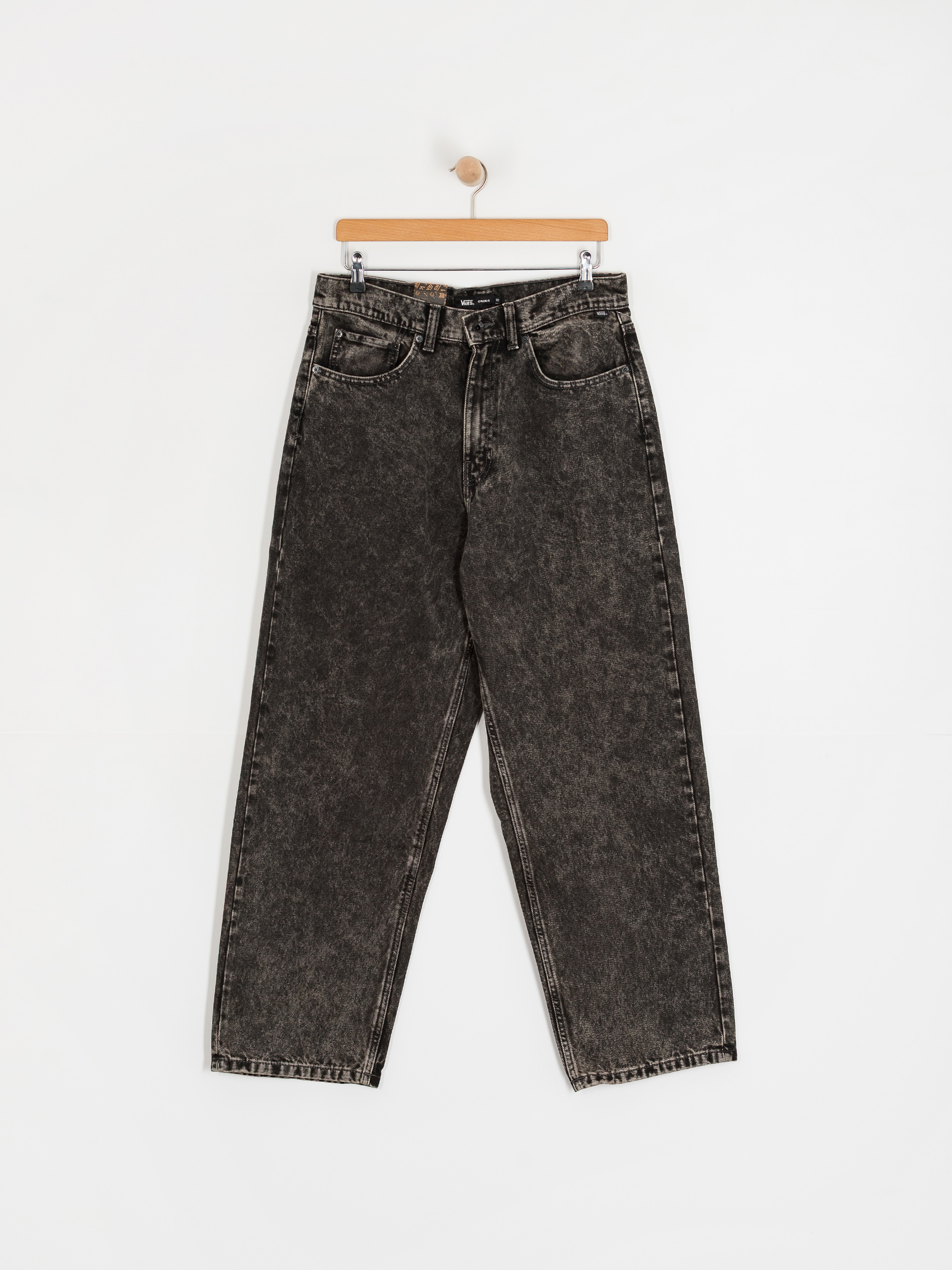 Spodnie Vans Check 5 Baggy Denim (stonewash black)