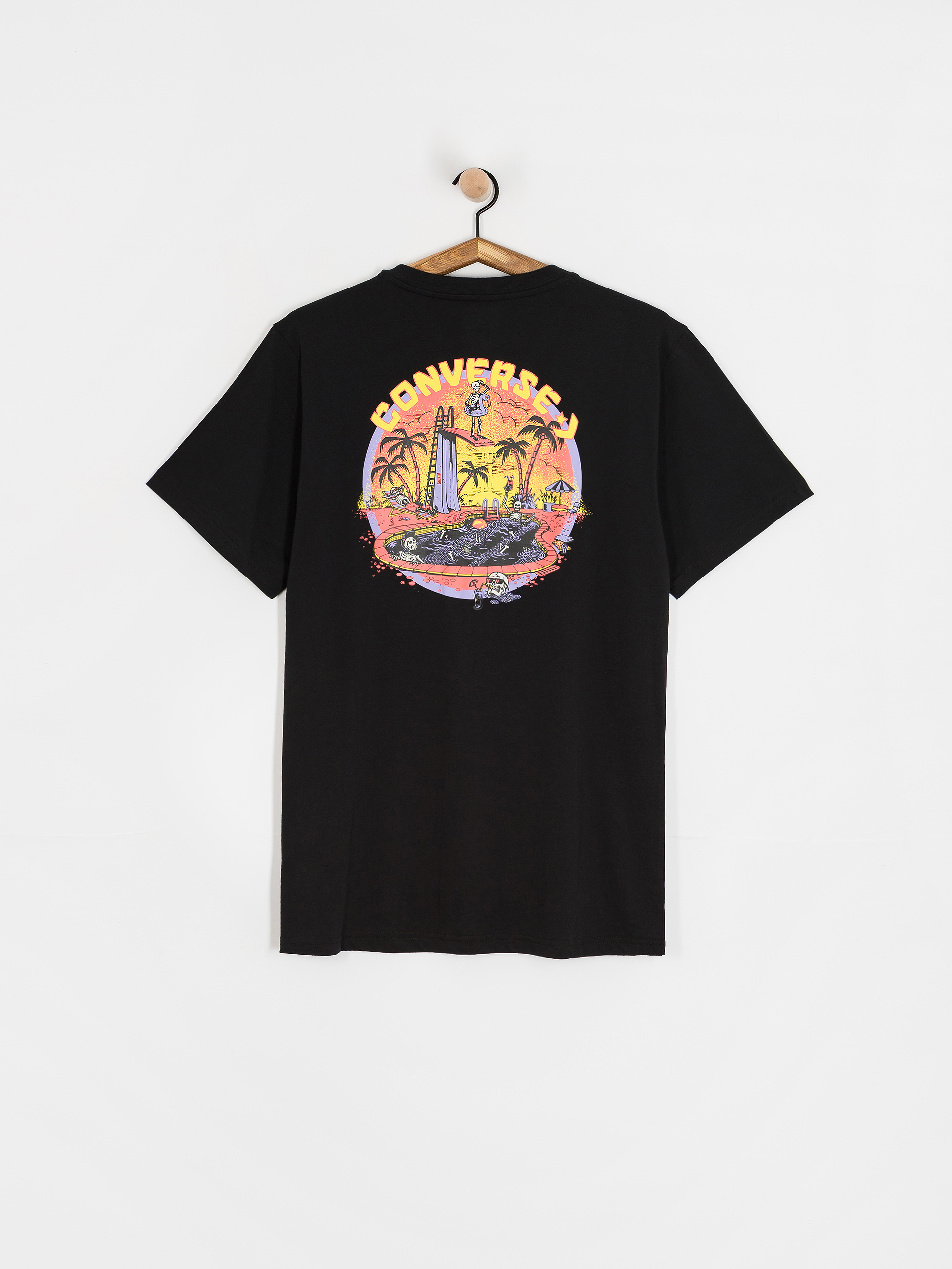 T-shirt Converse Summer Zone (converse black)