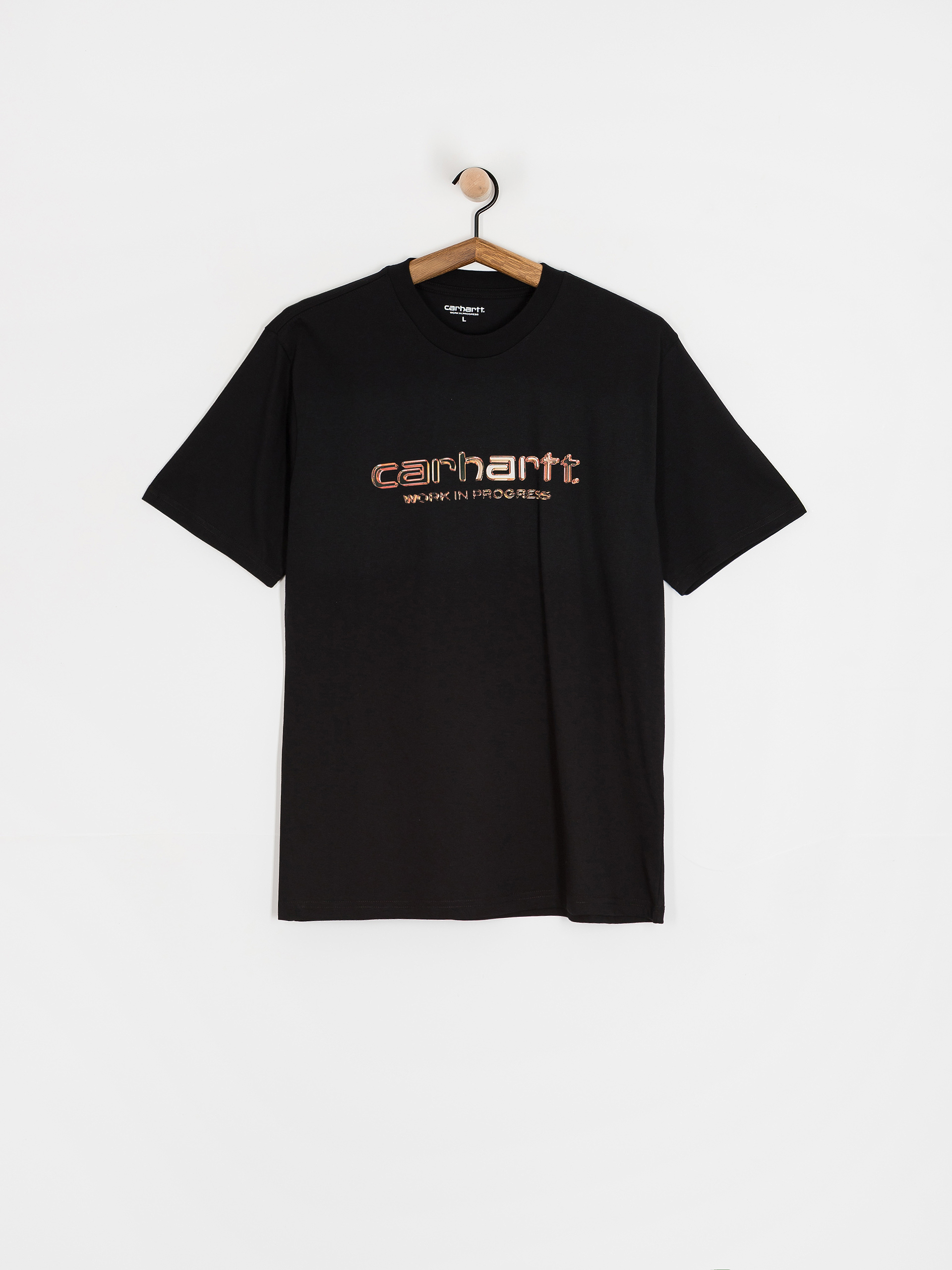 T-shirt Carhartt WIP Solar Chrome Script (black)