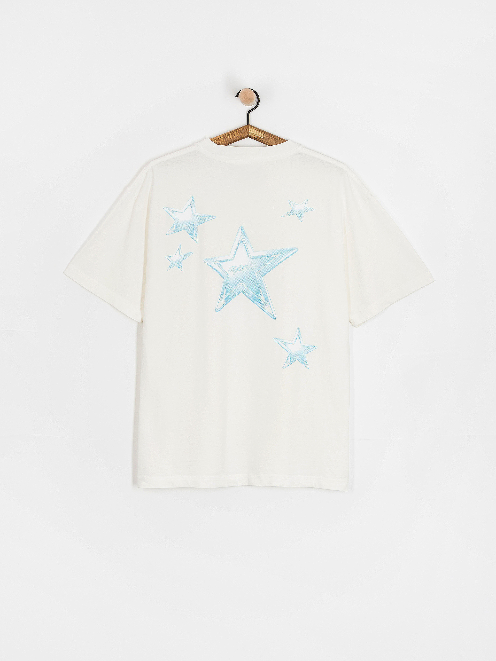 T-shirt April Skateboards Stars (white)