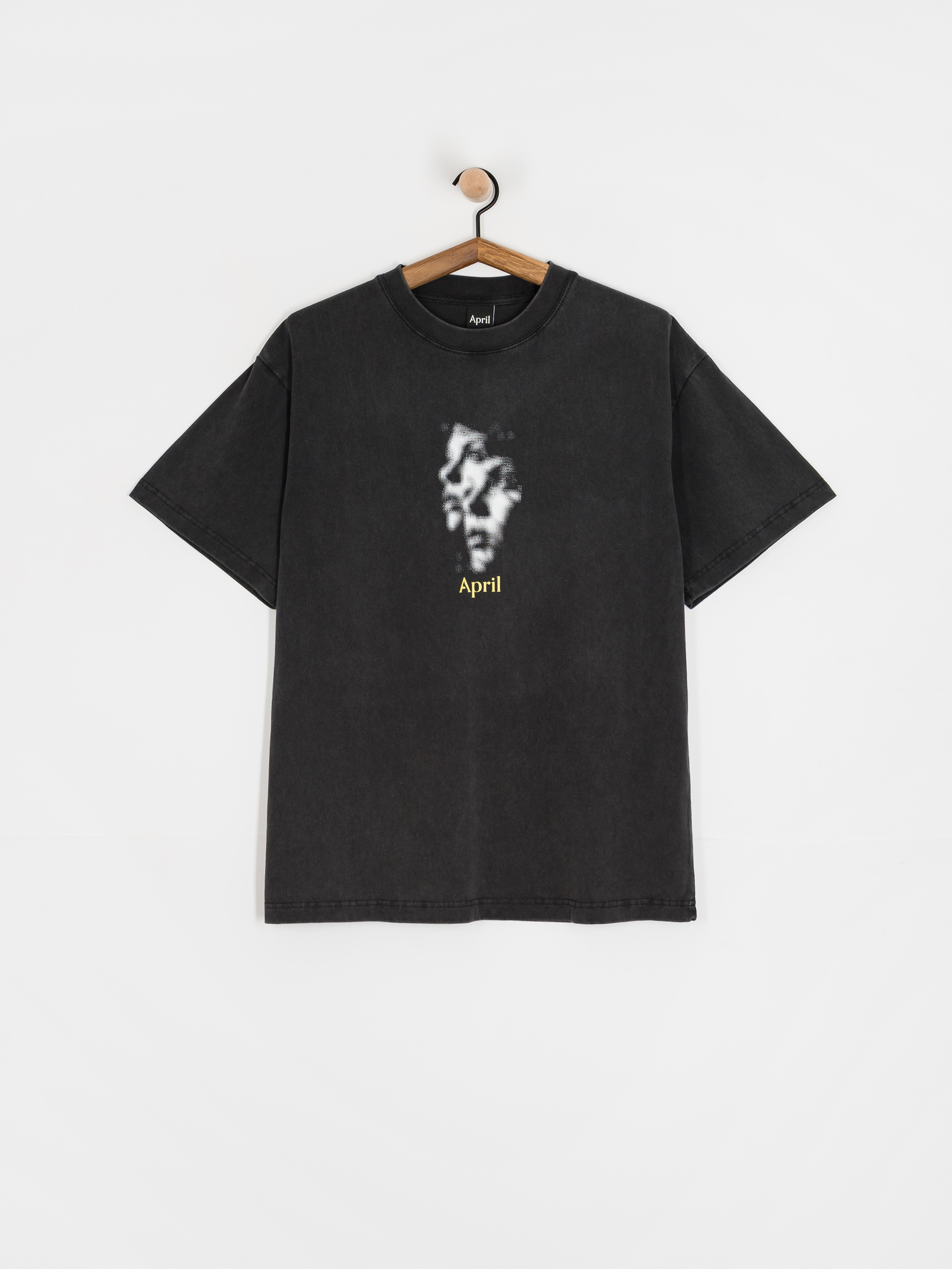 T-shirt April Skateboards Two Face (vintage black)