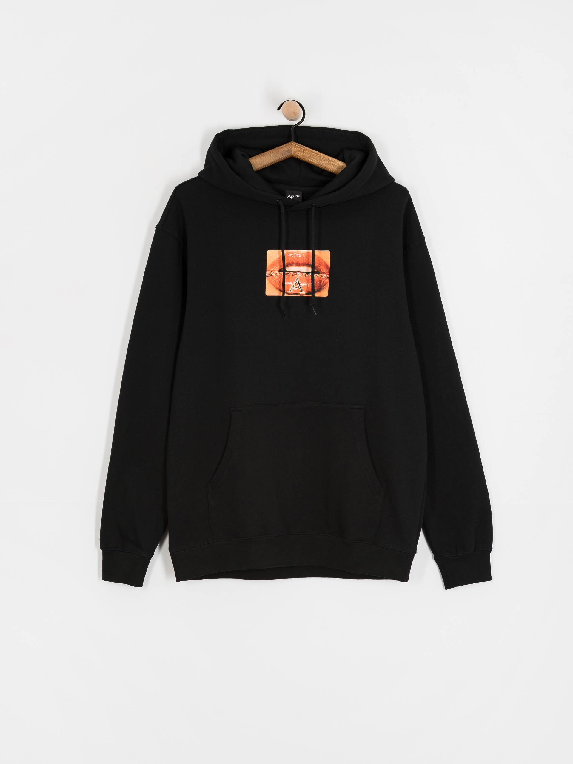 Bluza z kapturem April Skateboards Pendant HD (vintage black)