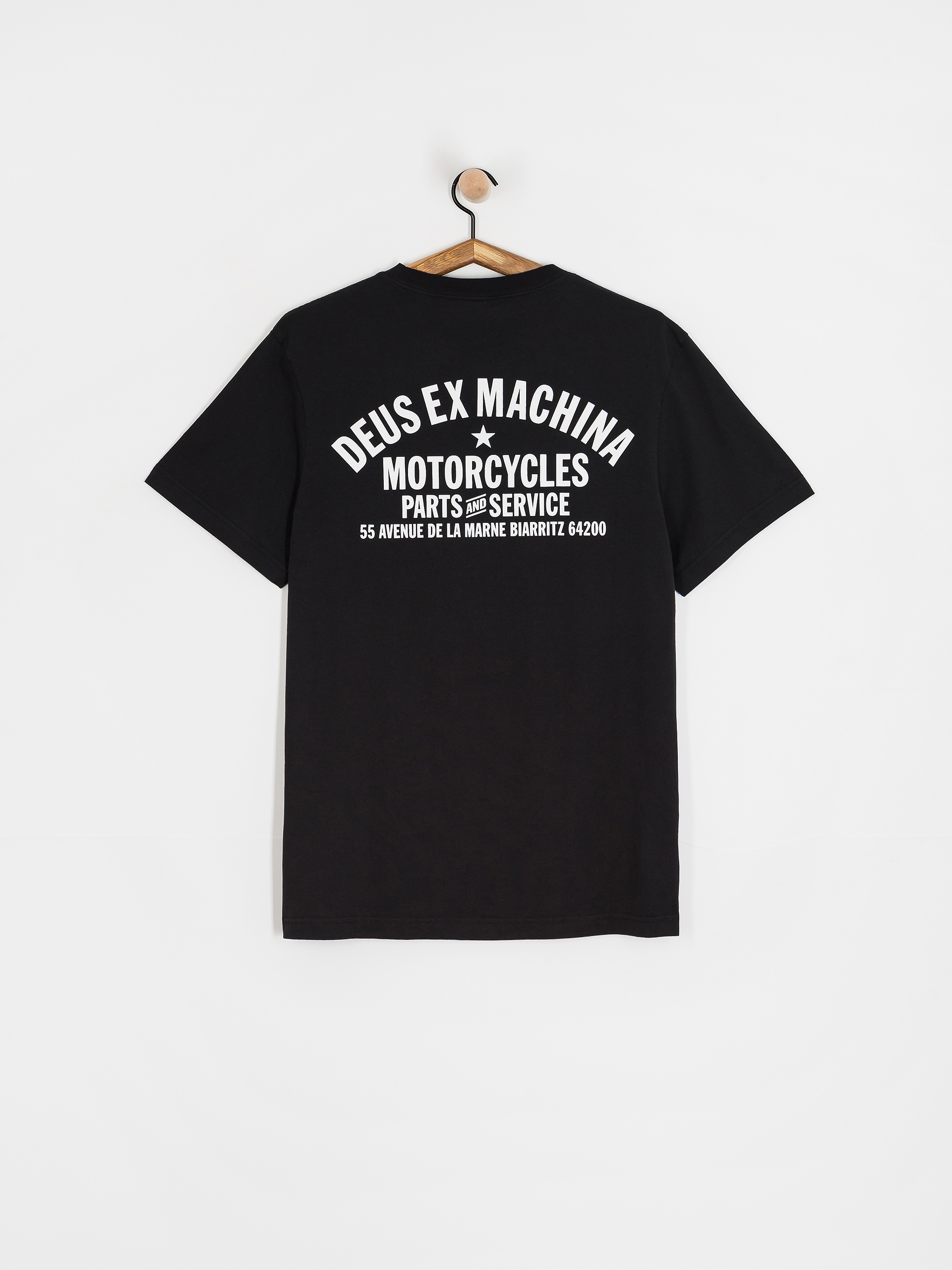 T-shirt Deus Ex Machina Biarritz Address (black)