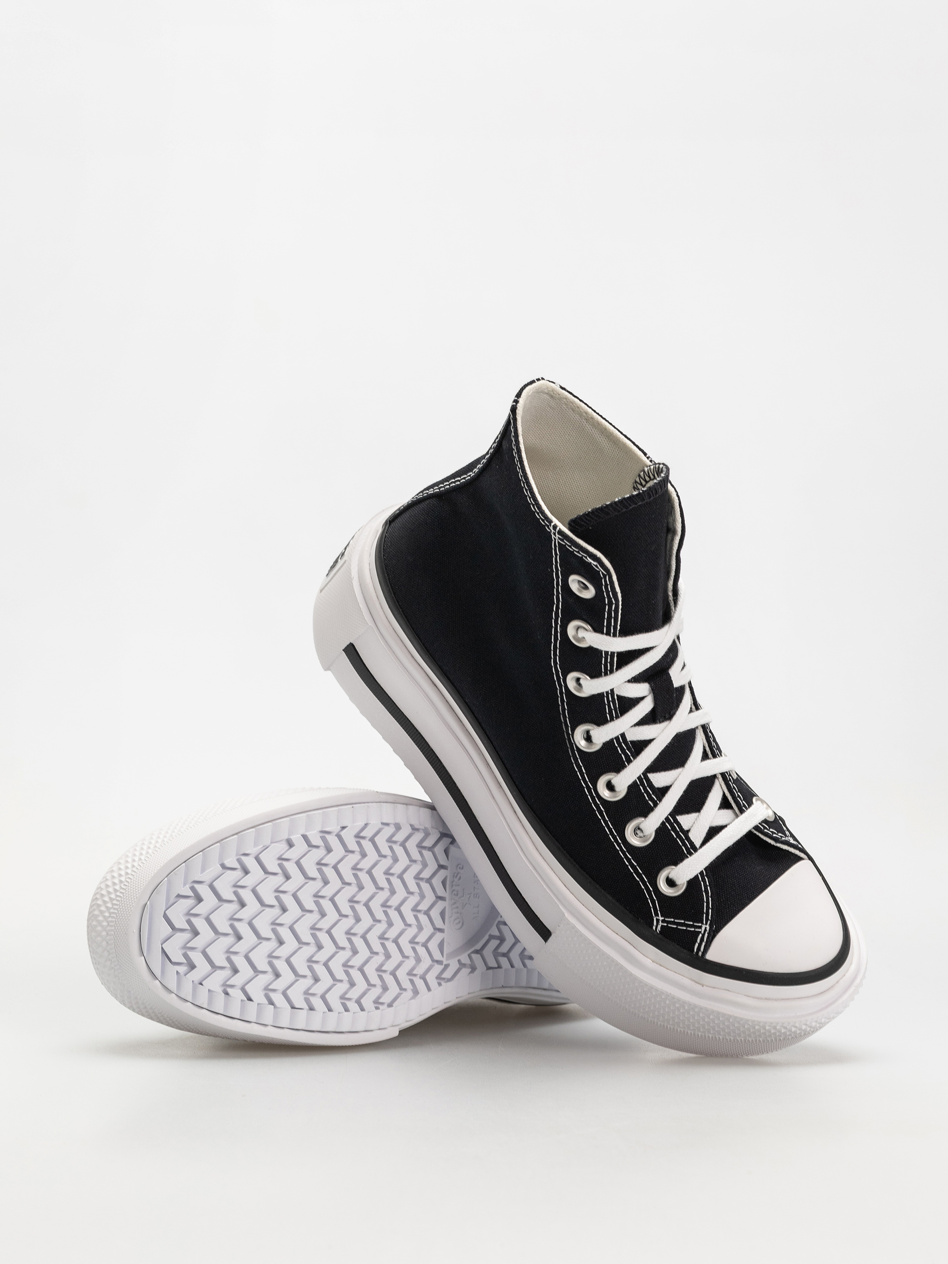 Trampki Converse Chuck Taylor All Star Lift Double Stack Hi (black/white/black)