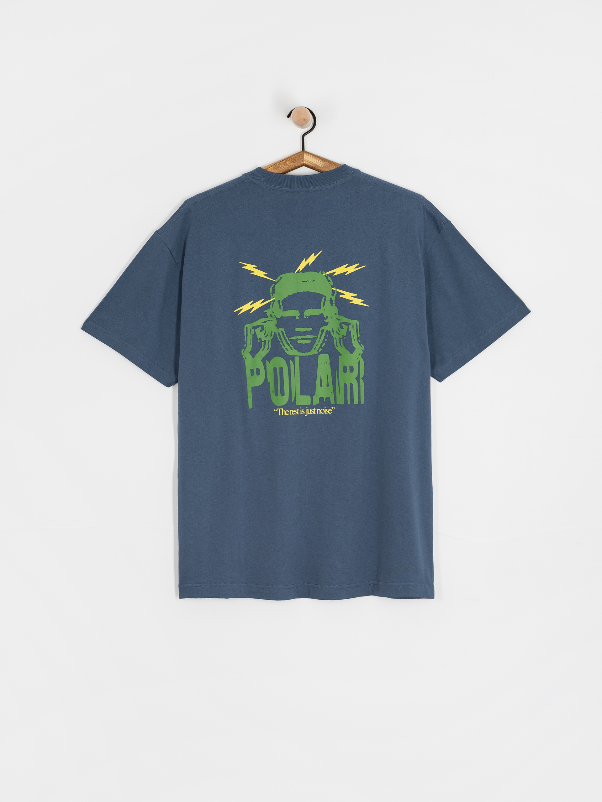 T-shirt Polar Skate Noise (grey blue)