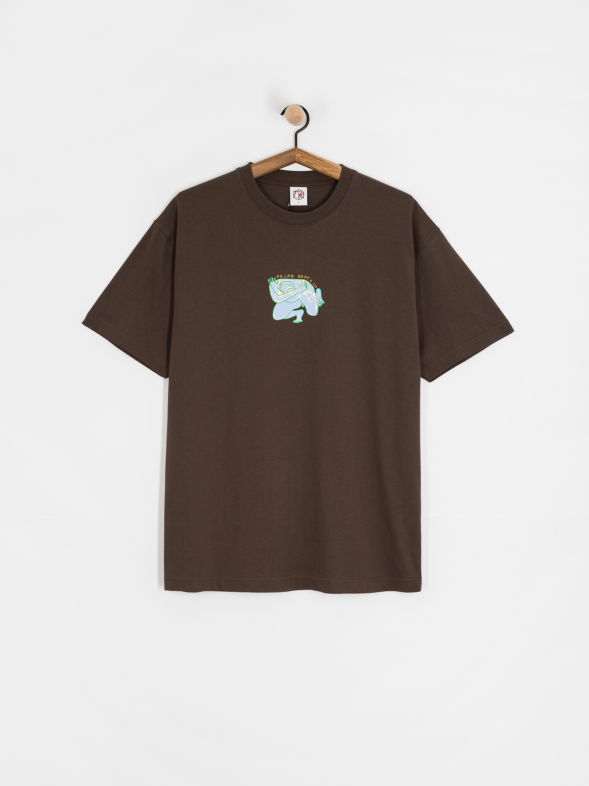 T-shirt Polar Skate Shy Bow (brown)