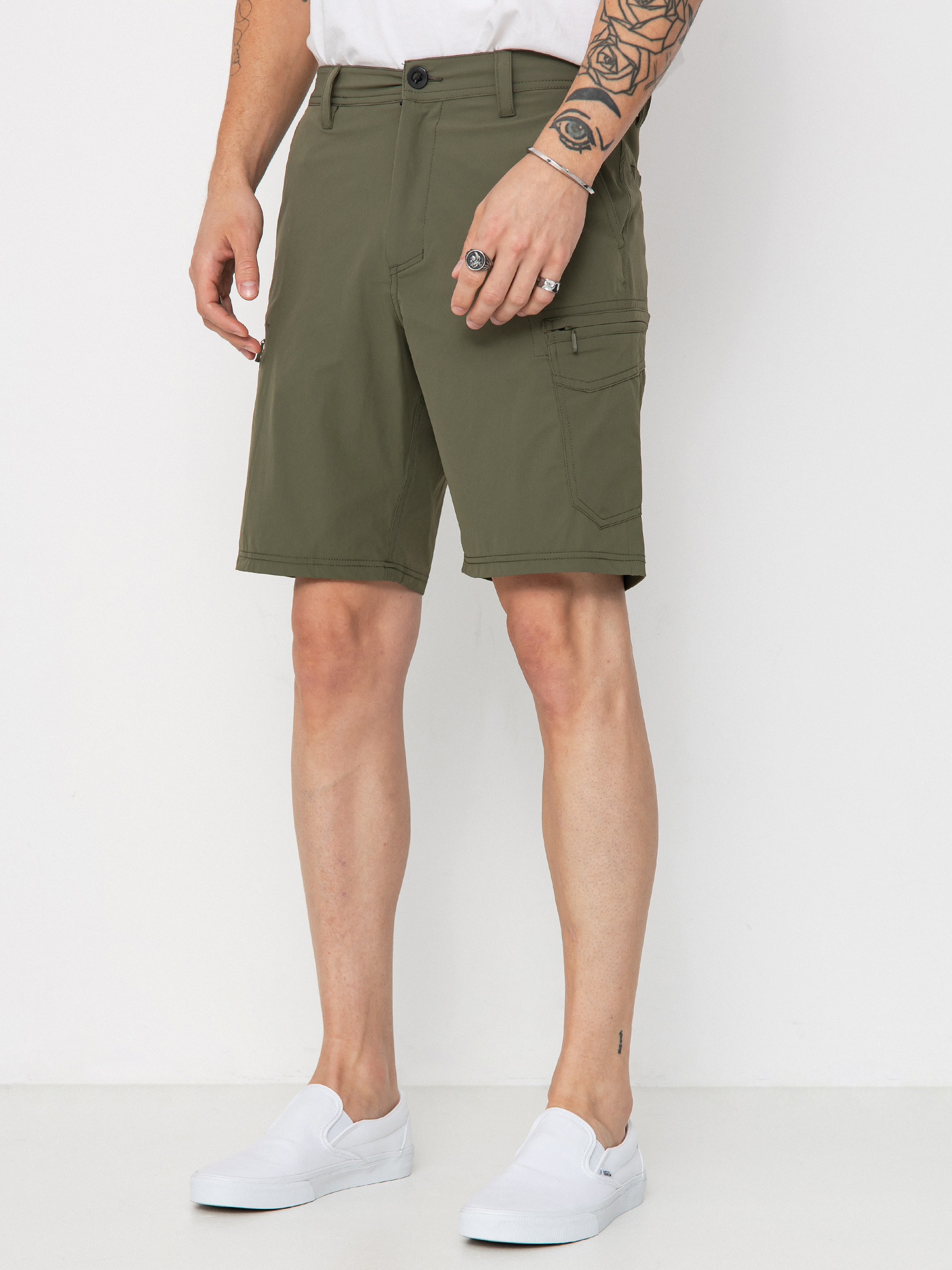 Szorty Volcom Cashed In Cargo Hybrid 20 (wintermoss)