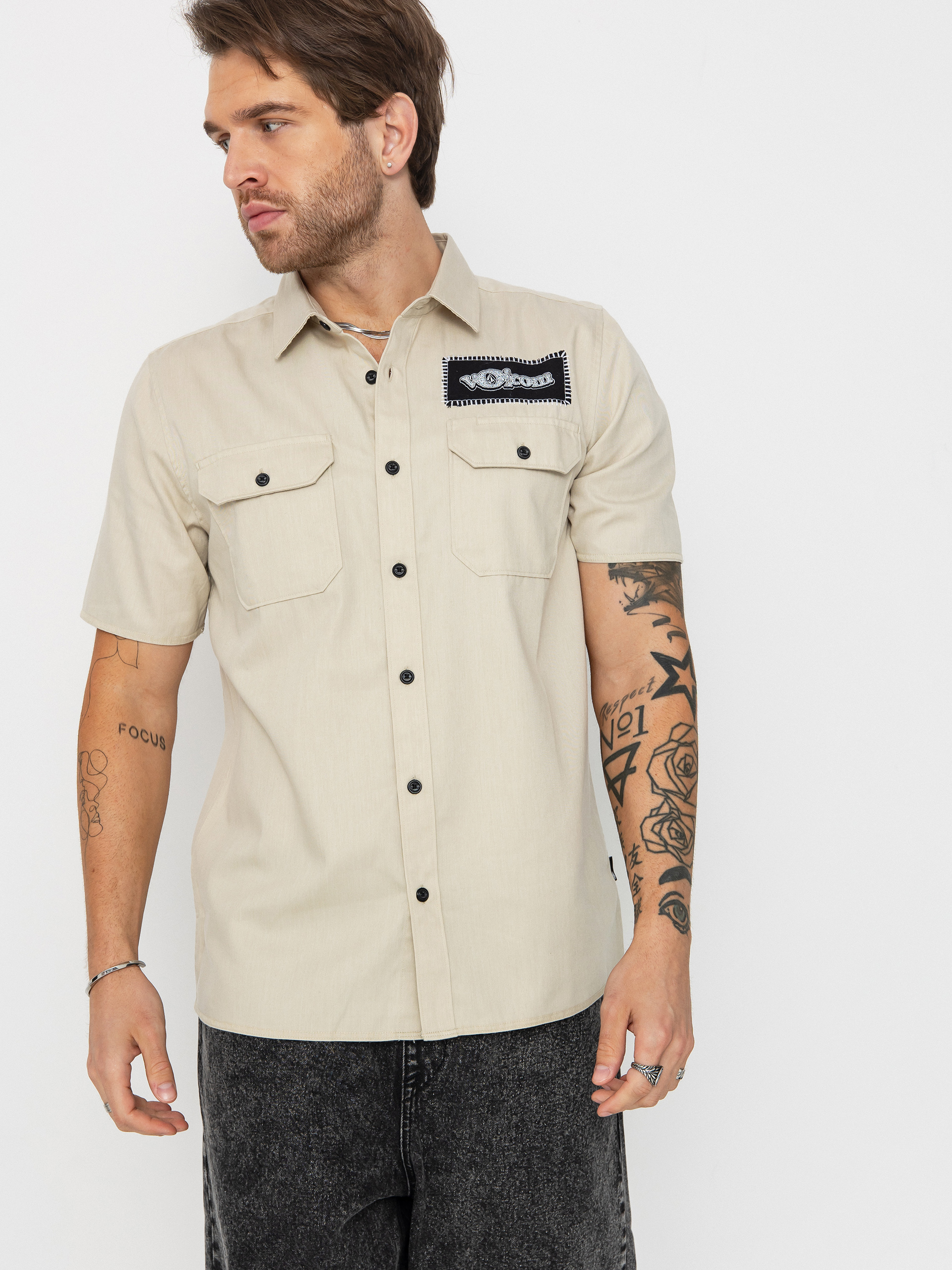 Koszula Volcom Volcom Ent (pale khaki)