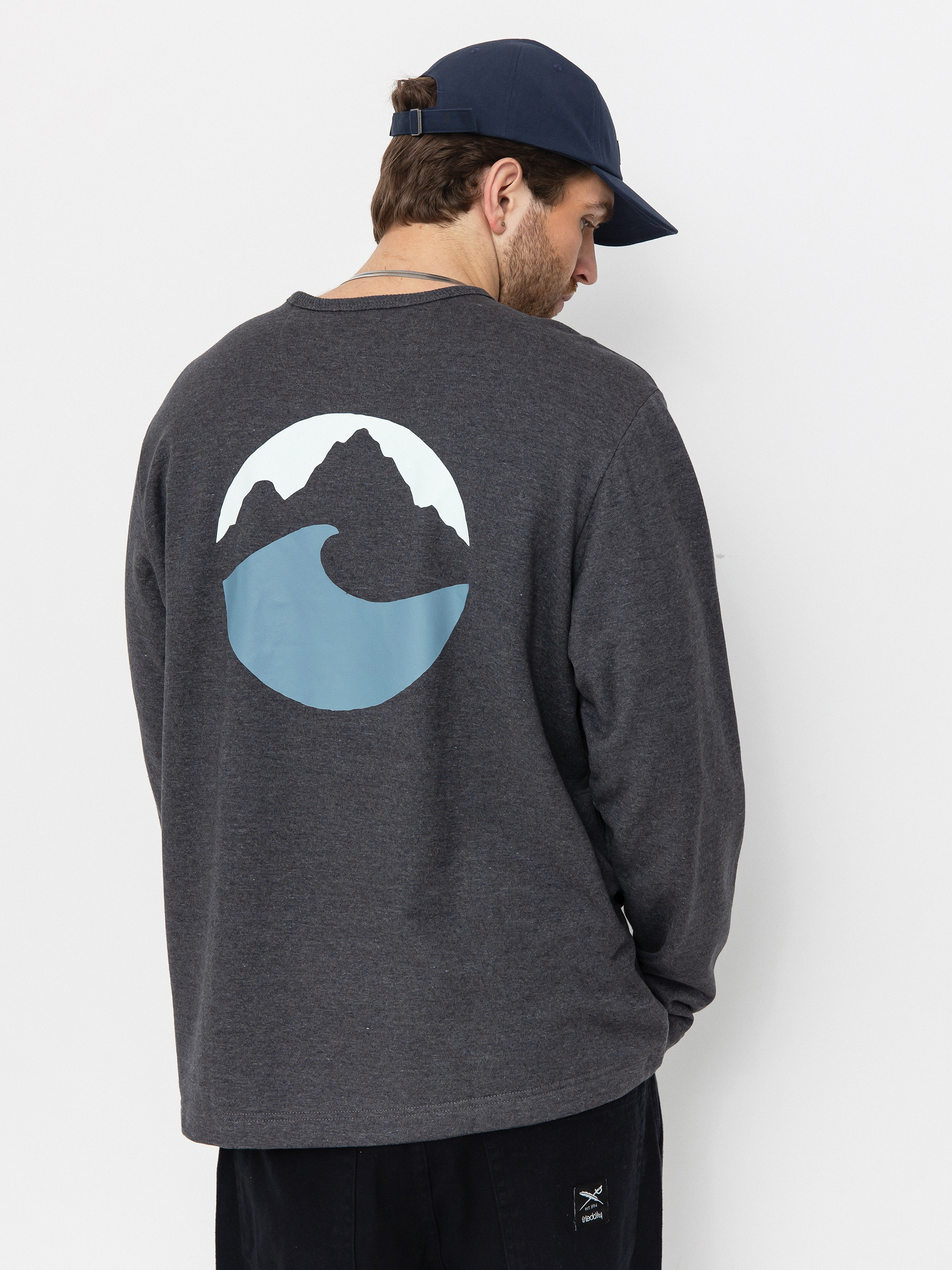 Bluza Patagonia Lightweight Applied Imagination Wildrise (ink black)