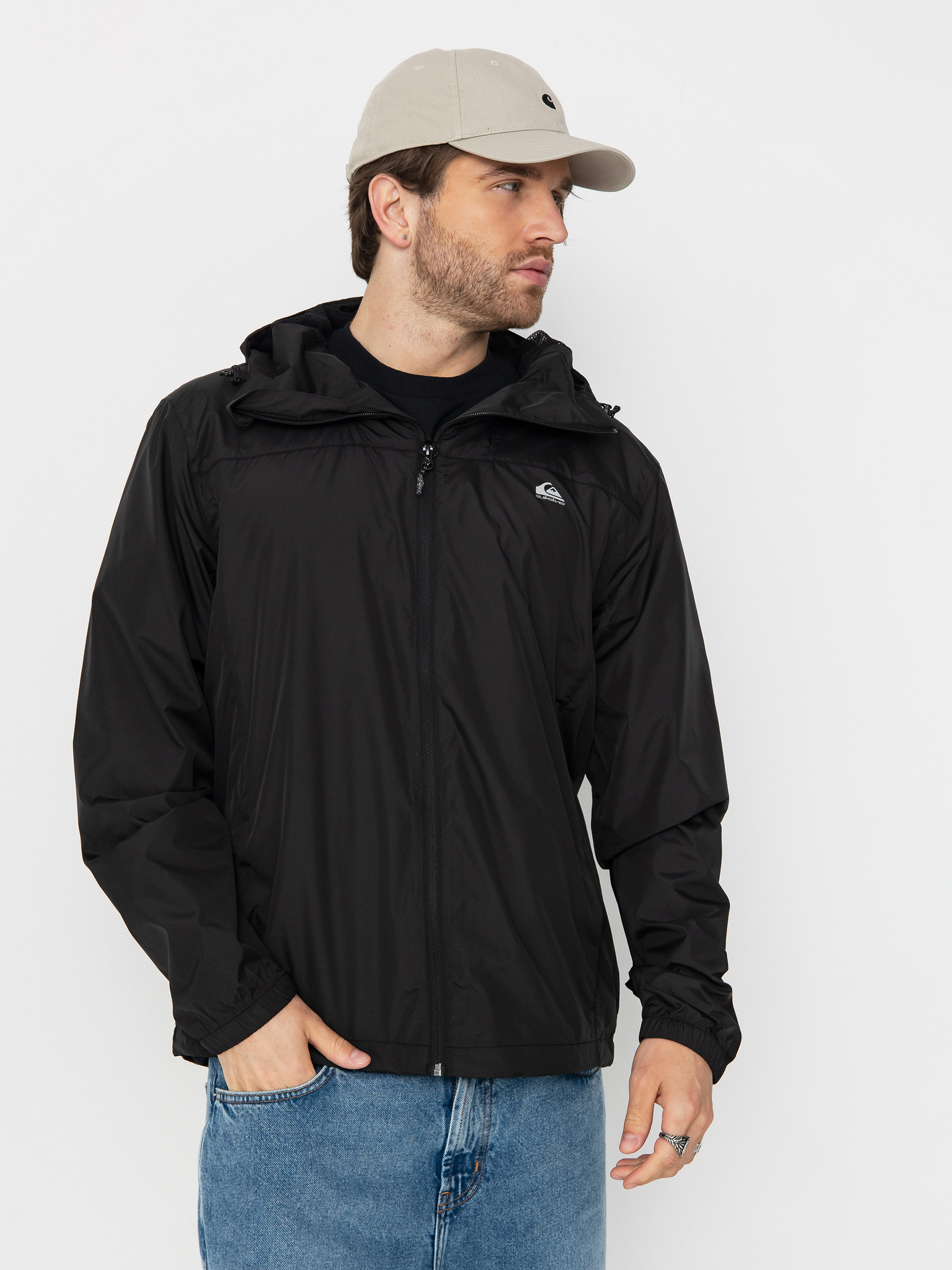 Kurtka Quiksilver Overcast Windbreaker (black)