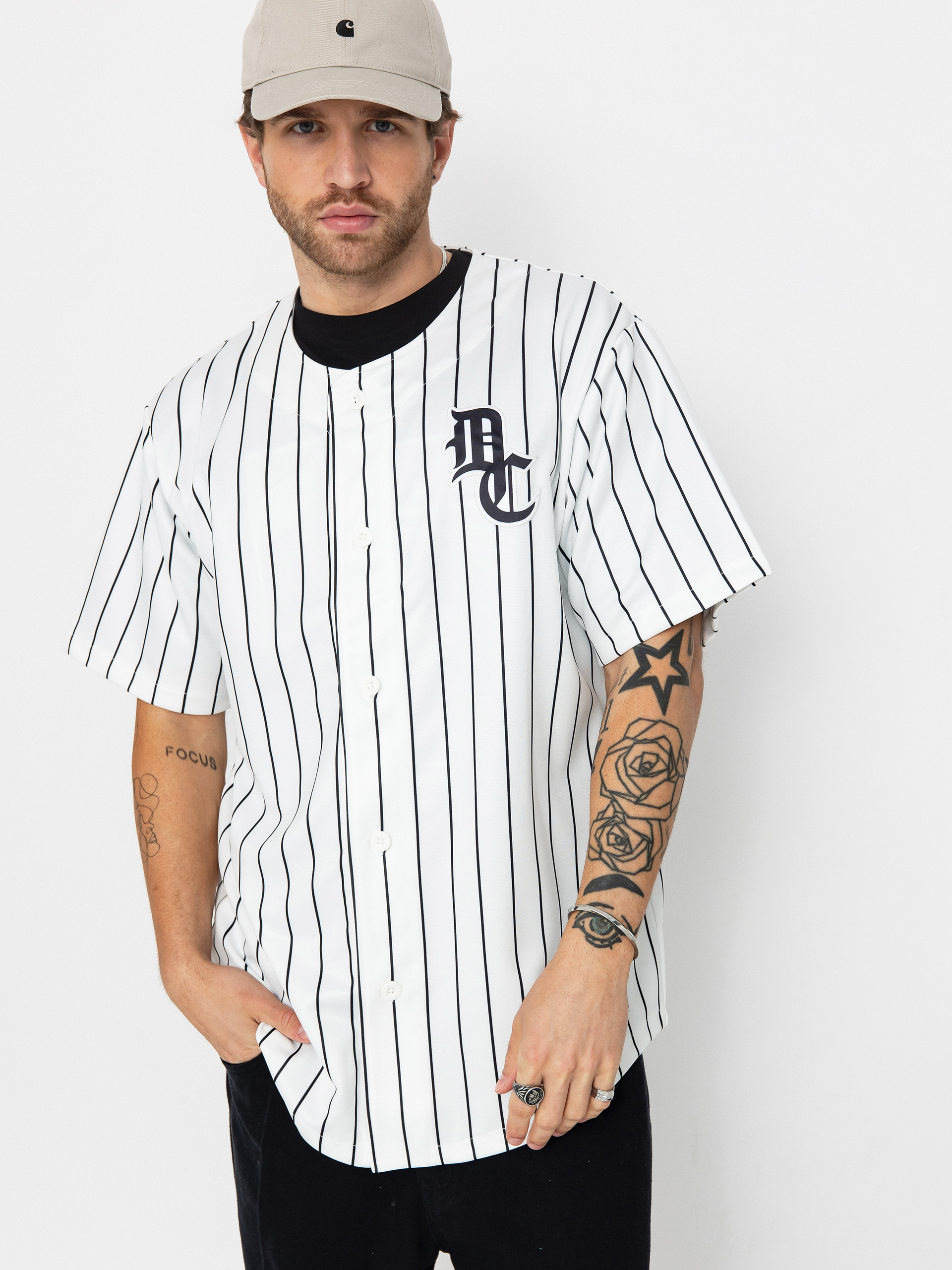 T-shirt DC Slugger Jersey (white pinstripe)