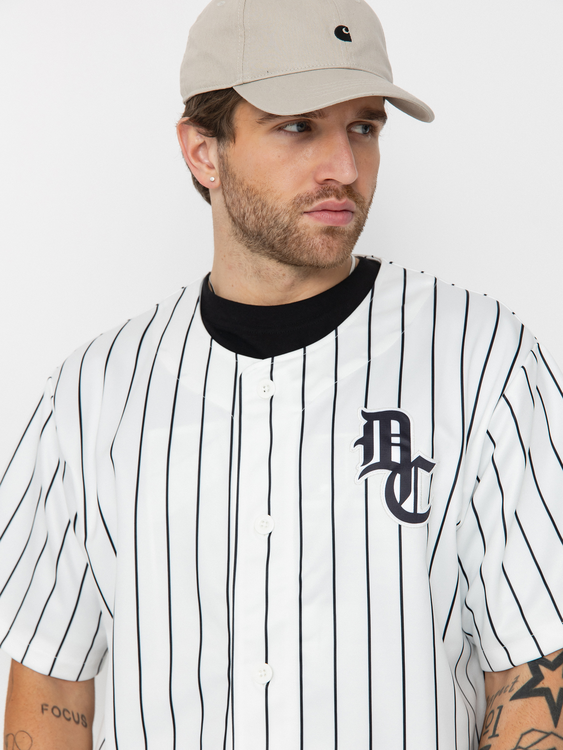T-shirt DC Slugger Jersey (white pinstripe)